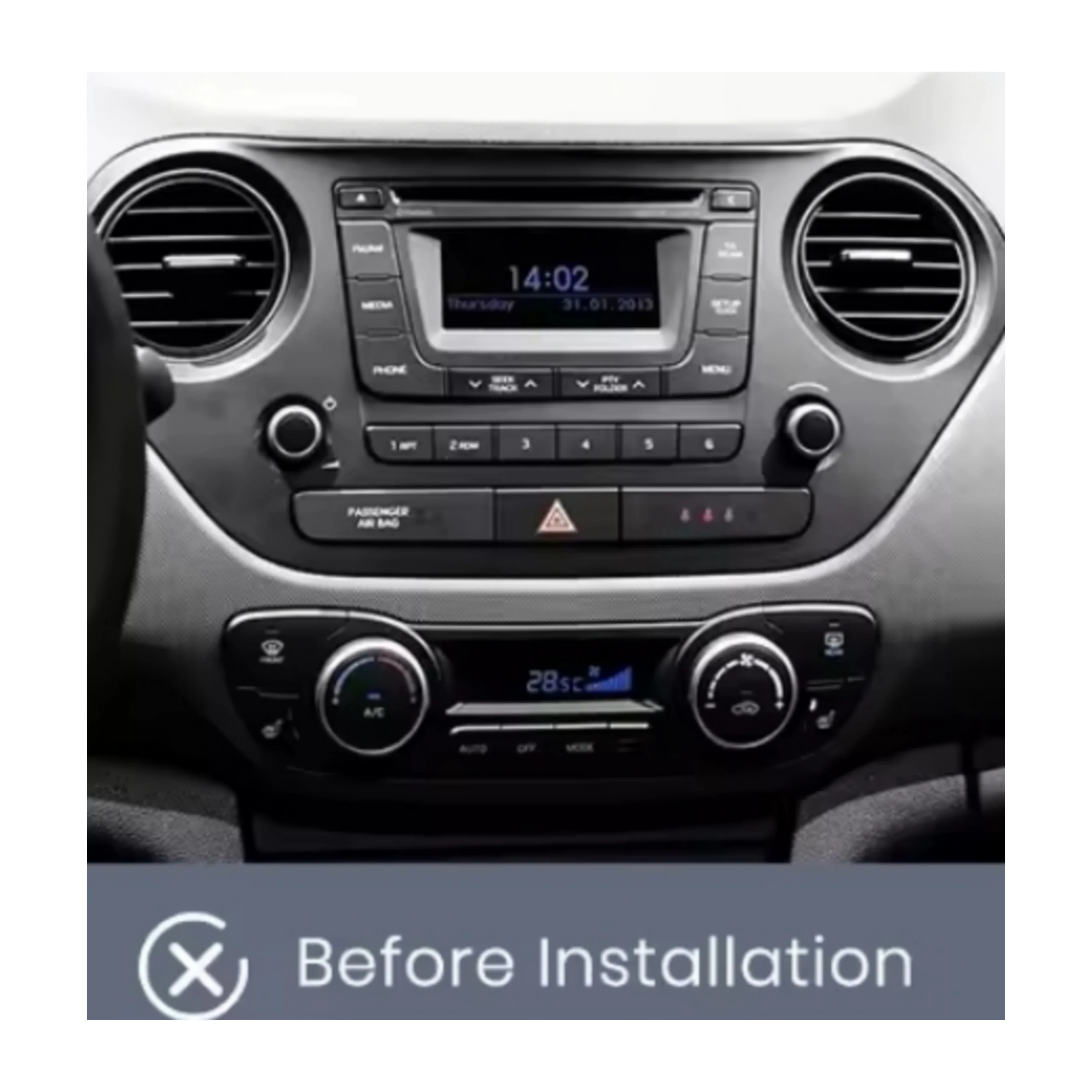 Autoradio per Hyundai Grand i10 7" | 2013-2019 | Android | Bluetooth | CarPlay | Android Auto | 2GB/4GB/6GB/8GB Ram - Image 3