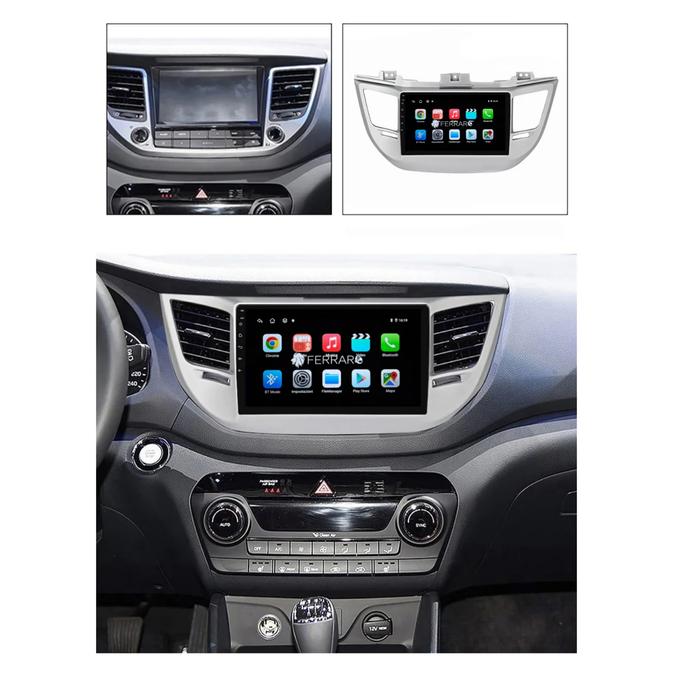 Autoradio per Hyundai IX35 Tucson 3 9" (2015-2018) Android, Bluetooth, CarPlay, Android Auto, 2GB/4GB/6GB/8GB Ram - Image 6