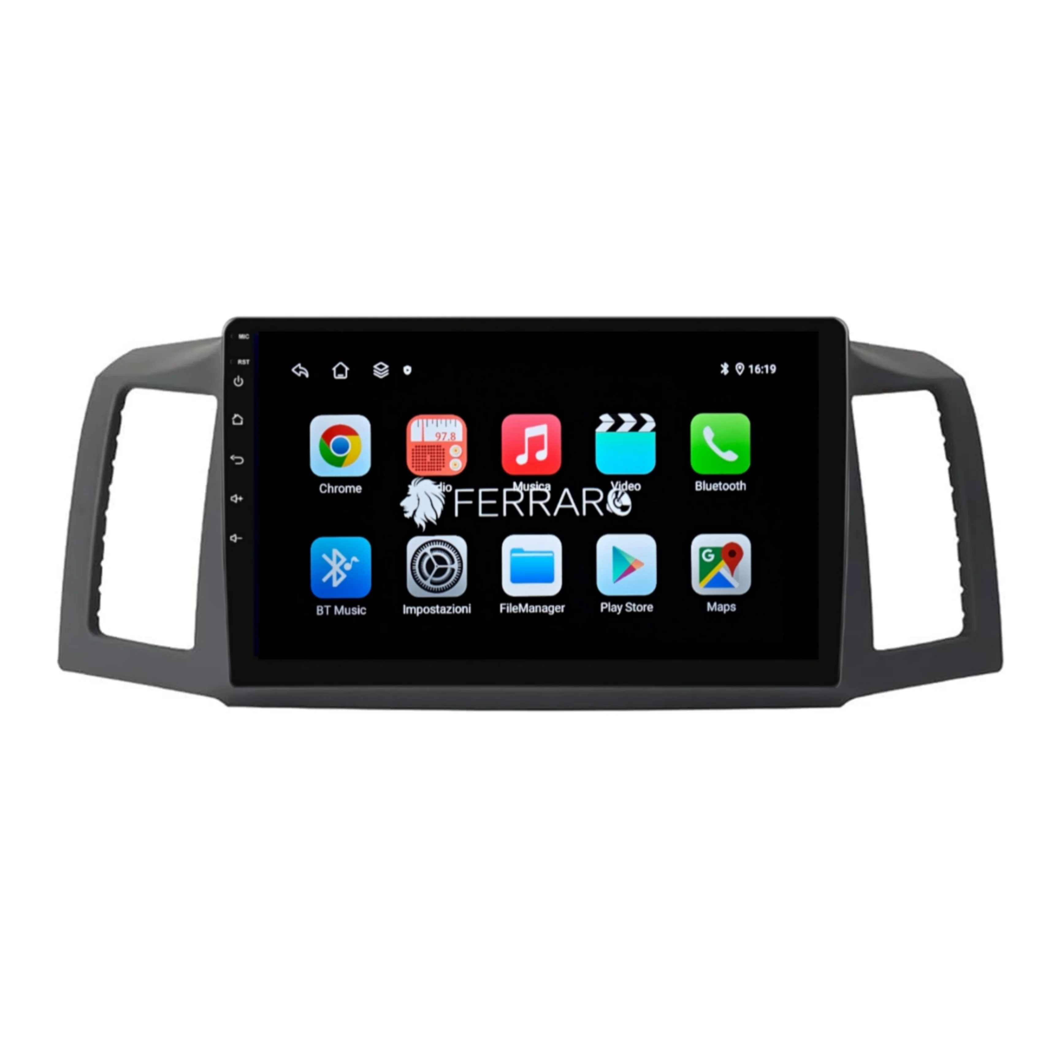 Autoradio per Jeep Grand Cherokee 10.1" | 2004-2010 | Android | Bluetooth | CarPlay | Android Auto | 2GB/4GB/8GB Ram