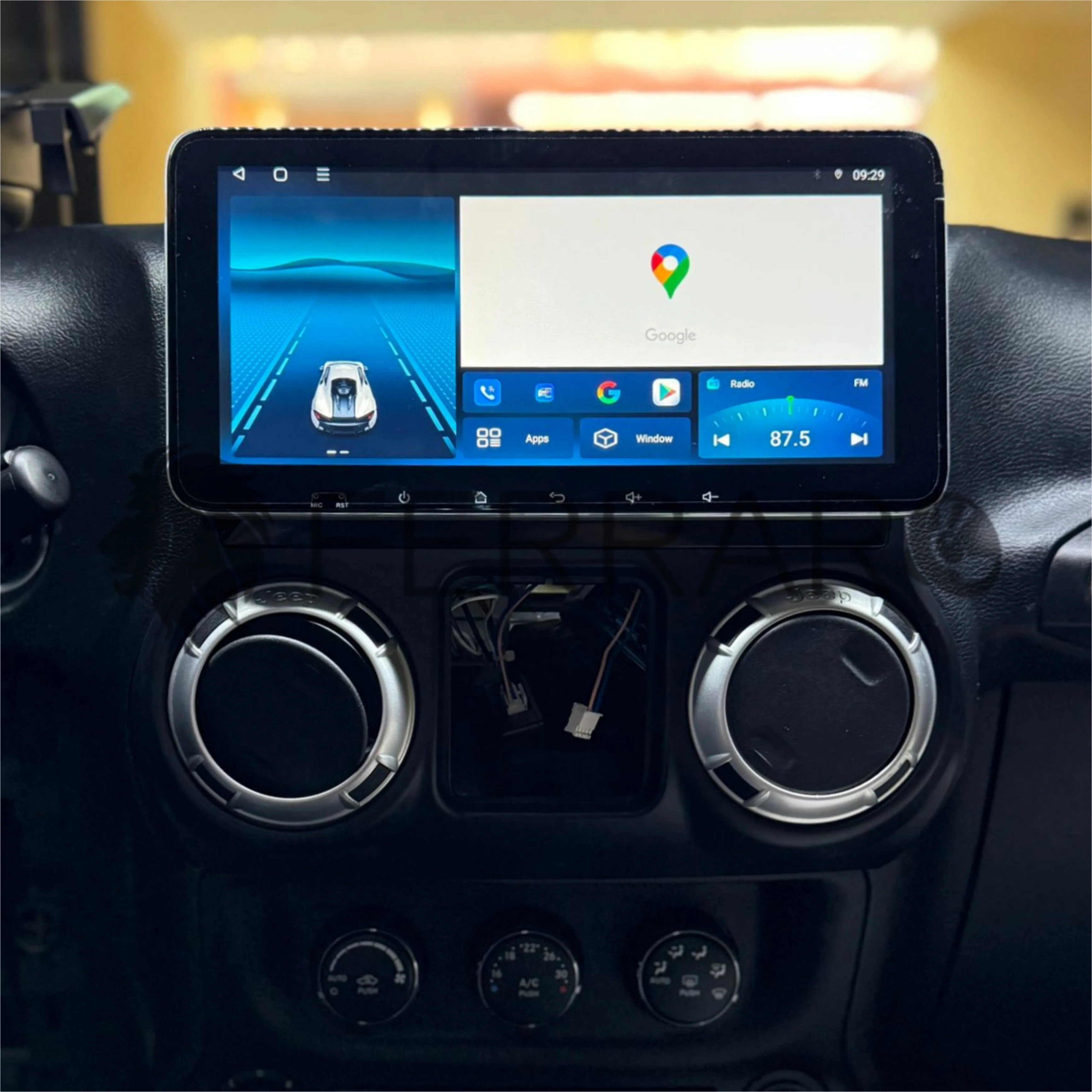 Autoradio per Jeep Wrangler 3 JK 10.35" | 2010-2018 | Android | Bluetooth | CarPlay | Android Auto | 4/64GB Ram - Image 2
