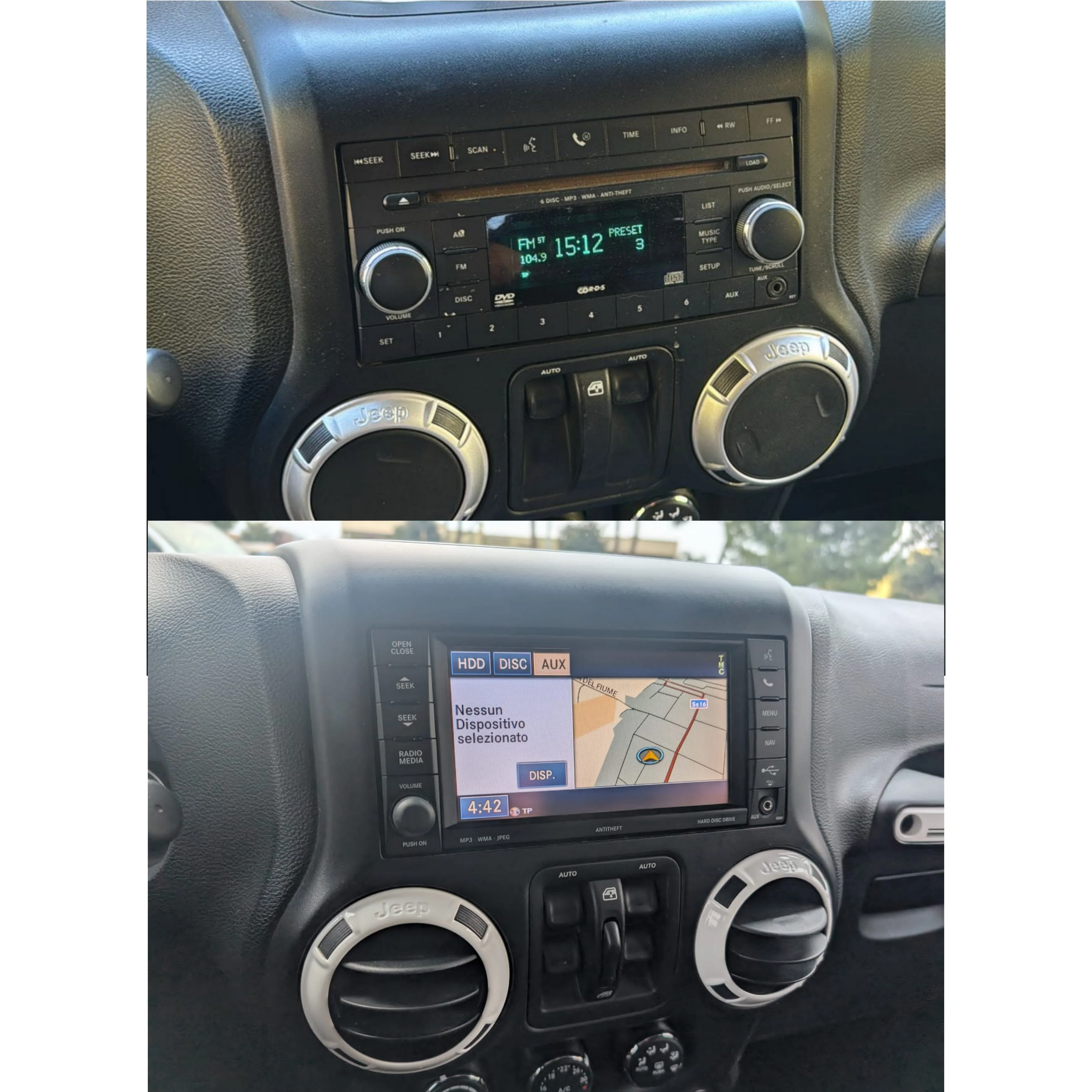 Autoradio per Jeep Wrangler 3 JK 11.8" 2K | 2010-2018 | Android | Bluetooth | CarPlay | Android Auto | 4/64GB Ram - Image 3