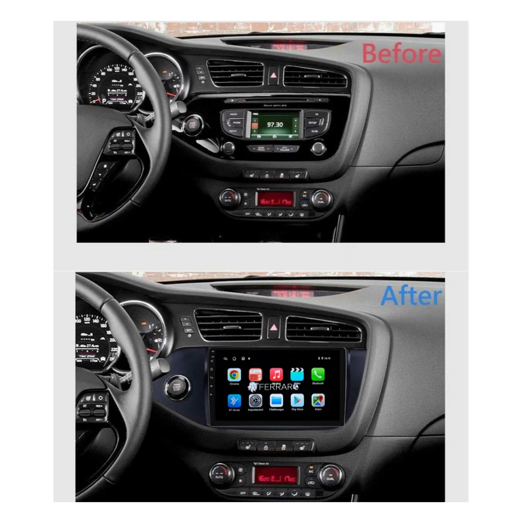 Autoradio per Kia Ceed 9" | 2012-2018 | Android | Bluetooth | CarPlay | Android Auto | 2GB/4GB/6GB/8GB Ram - Image 4