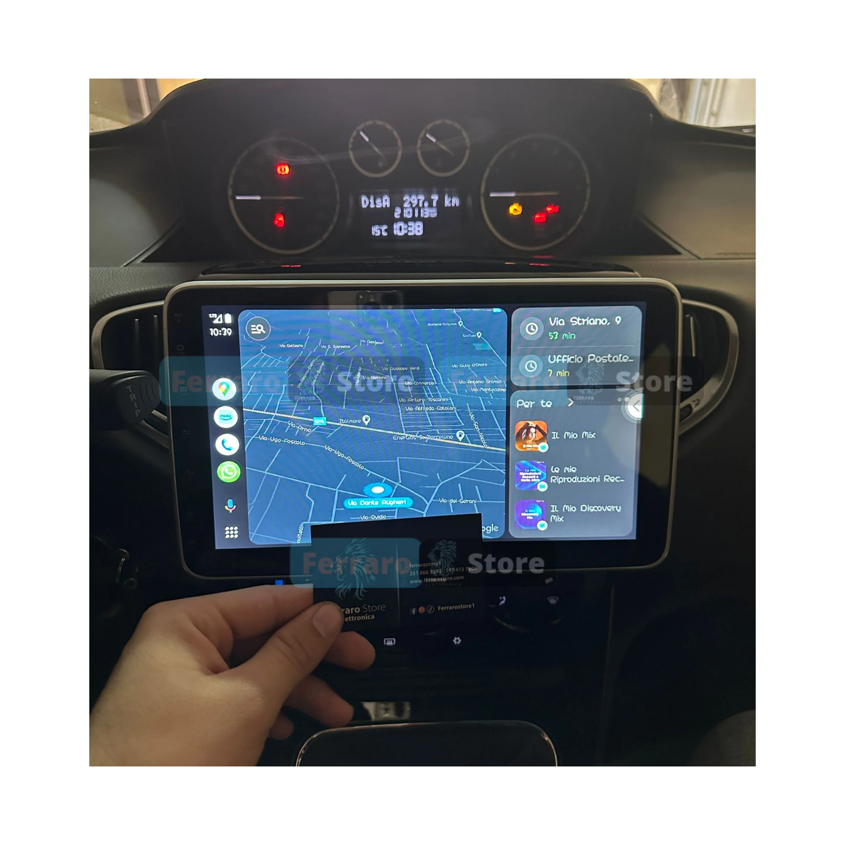 Autoradio per Lancia Y 10" | 2012-2024 | Android | Bluetooth | CarPlay | Android Auto | 2GB/6GB/8GB Ram - Image 3