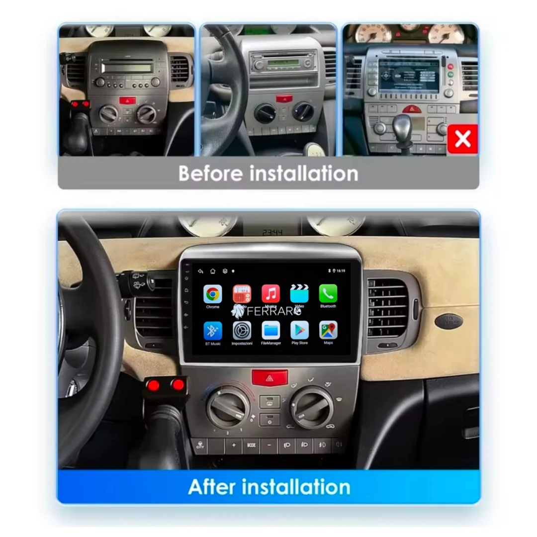 Autoradio per Lancia Y 9" | Dal 2003> | Android | Bluetooth | CarPlay | Android Auto | 2GB/4GB/6GB/8GB Ram - Image 7