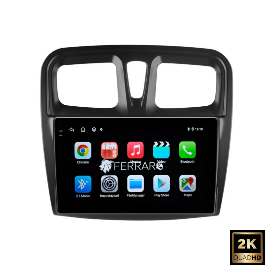 Autoradio per Logan | Sandero | Stepway Symbol 9" 2K | Android | Bluetooth | CarPlay | Android Auto | 12/256GB Ram - Image 3