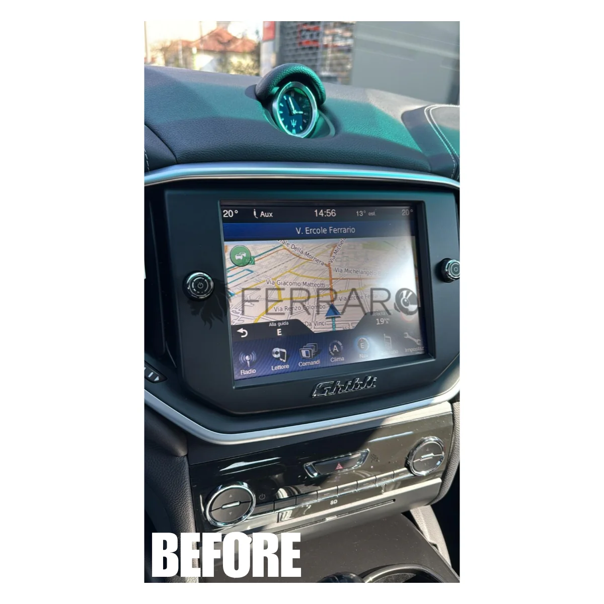 Autoradio per Maserati Ghibli (2013-2024) 10.26", Android, Bluetooth, CarPlay, Android Auto, 8/128GB Ram - Image 3