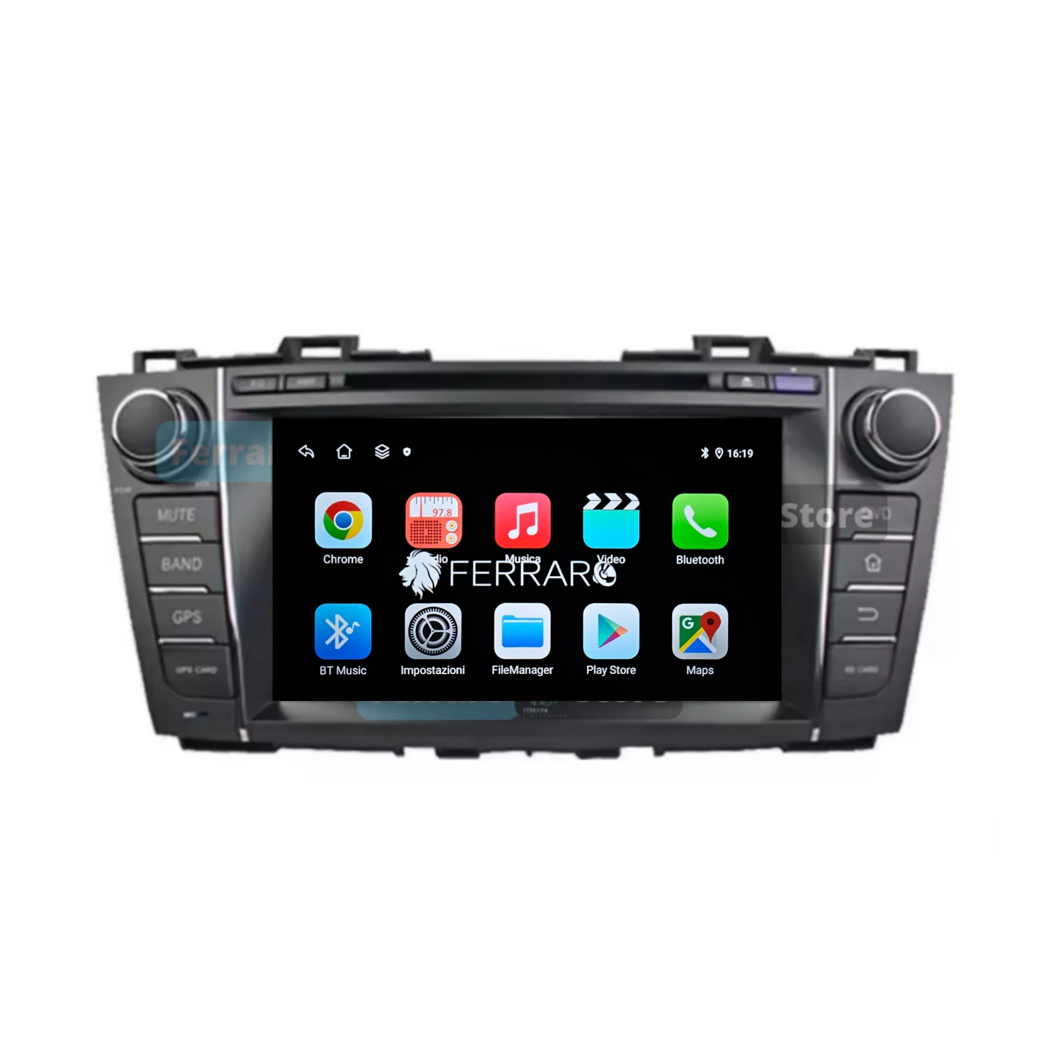 Autoradio per Mazda 5 | CW 8" | 2010-2015 | Android | Bluetooth | CarPlay | Android Auto | 4GB/8GB Ram