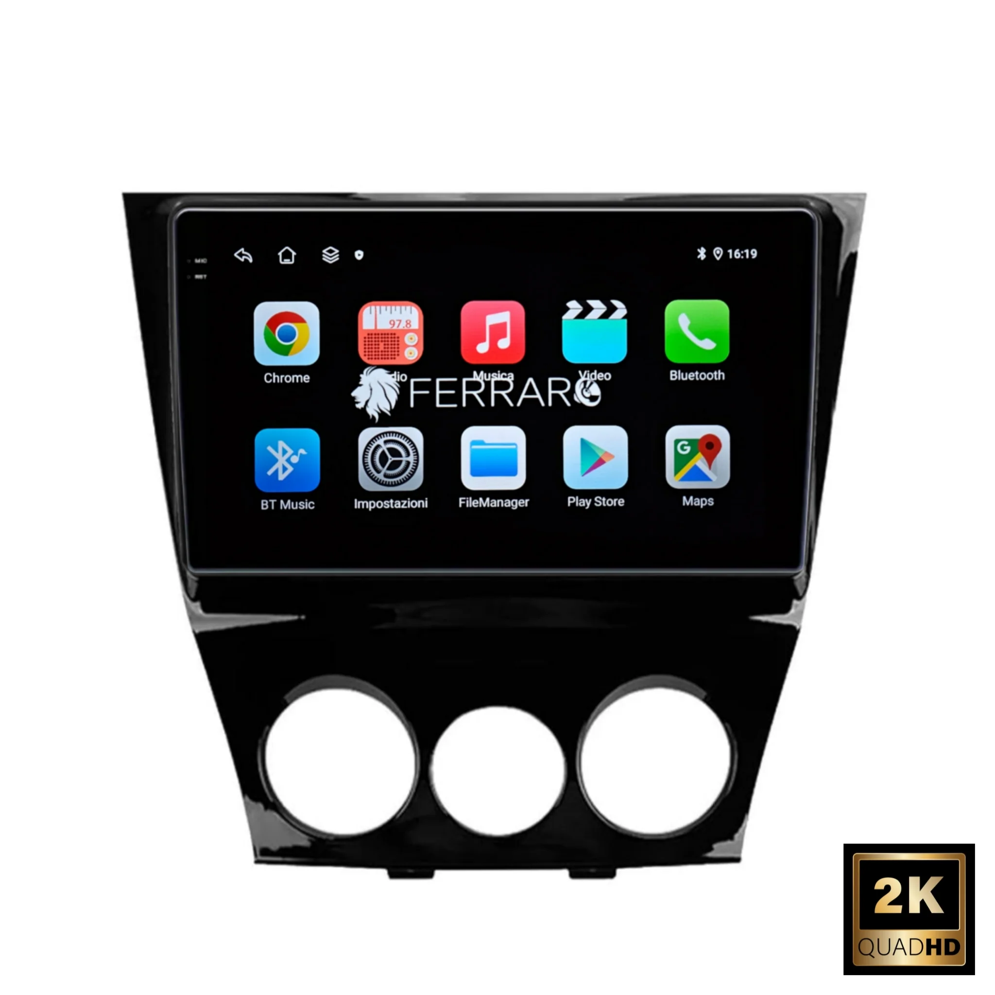 Autoradio per Mazda RX8 9" 2K | 2003-2012 | Android | Bluetooth | CarPlay | Android Auto | 12/256GB Ram - Image 2