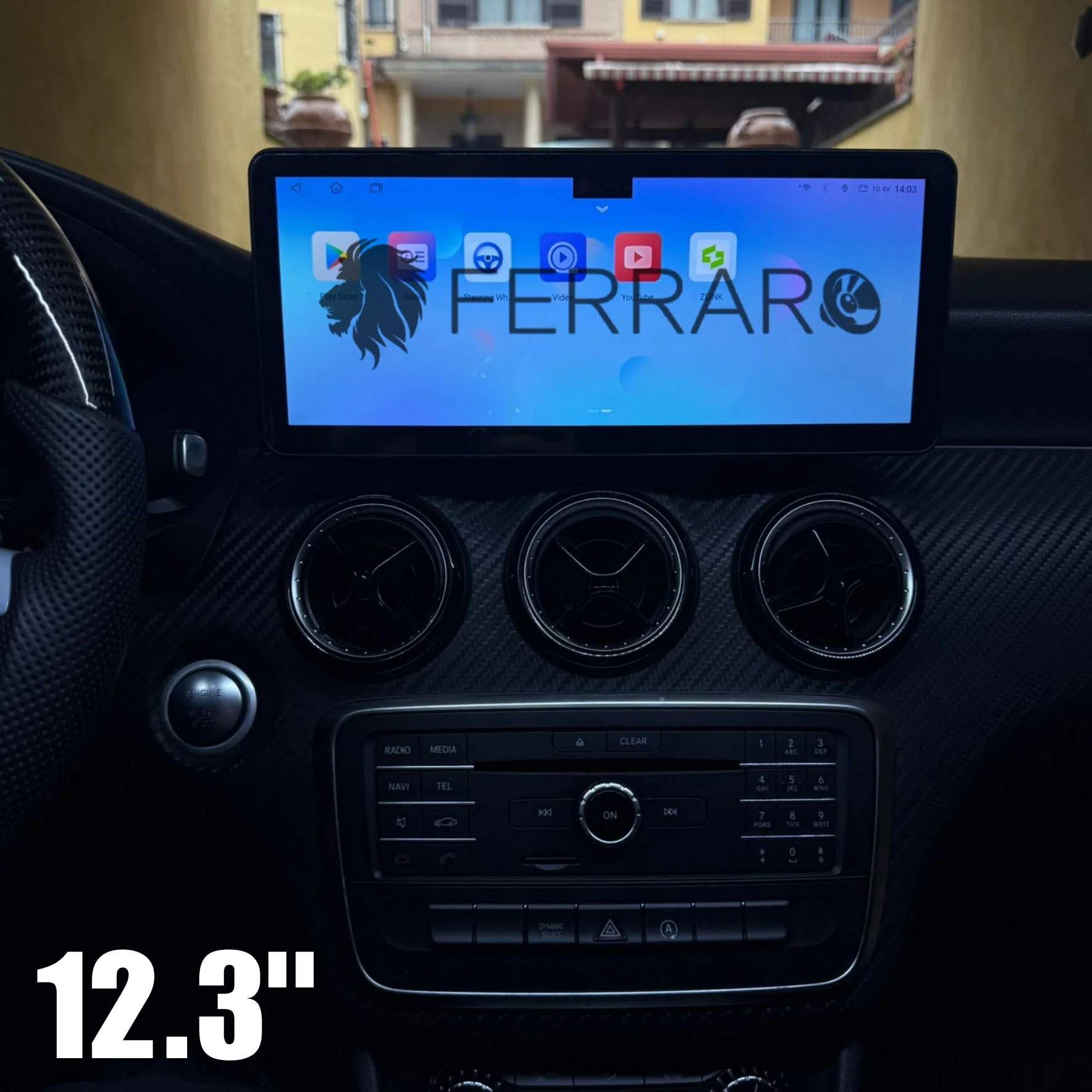 Autoradio per Mercedes Classe A w176, CLA c117, GLA x156, 10.33"/12.3" (2013-2018) Android, Bluetooth, CarPlay, Android Auto - Image 3