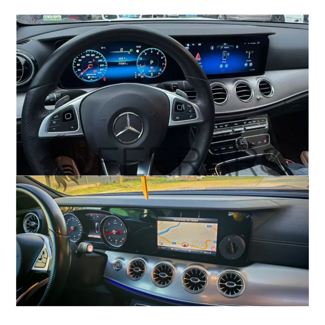 Autoradio per Mercedes Classe E W213, 12.3" + 12.3" (2016-2020) | Android, Bluetooth, CarPlay, Android Auto, 6/64GB Ram - Image 4