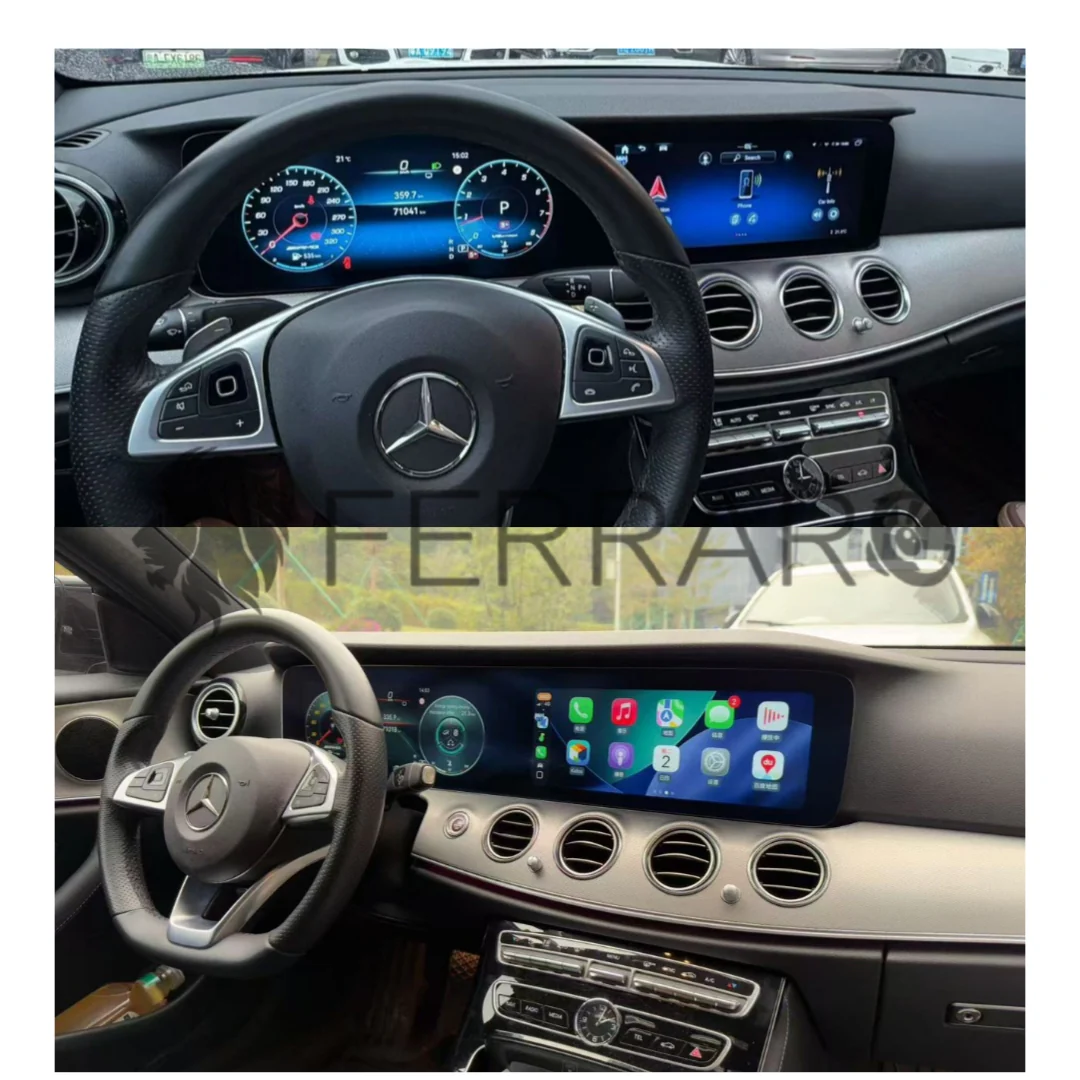 Autoradio per Mercedes Classe E W213, 12.3" + 12.3" (2016-2020) | Android, Bluetooth, CarPlay, Android Auto, 6/64GB Ram - Image 5