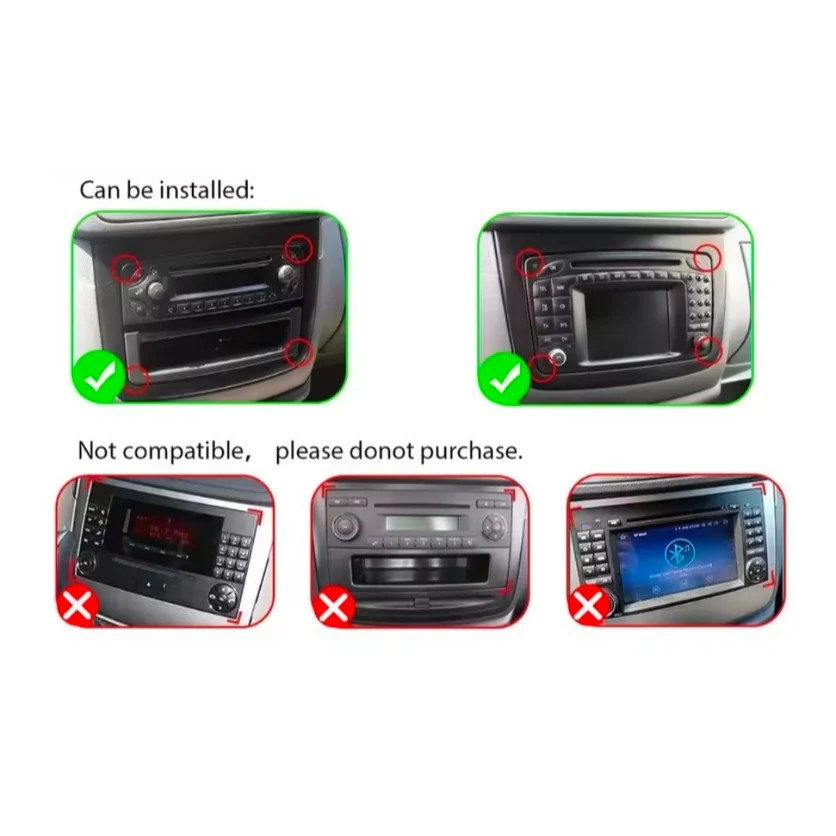 Autoradio per Mercedes Viano, Vito W639 10.1" 2K (2003-2014) Android, Bluetooth, CarPlay, Android Auto, 4/64GB Ram - Image 3