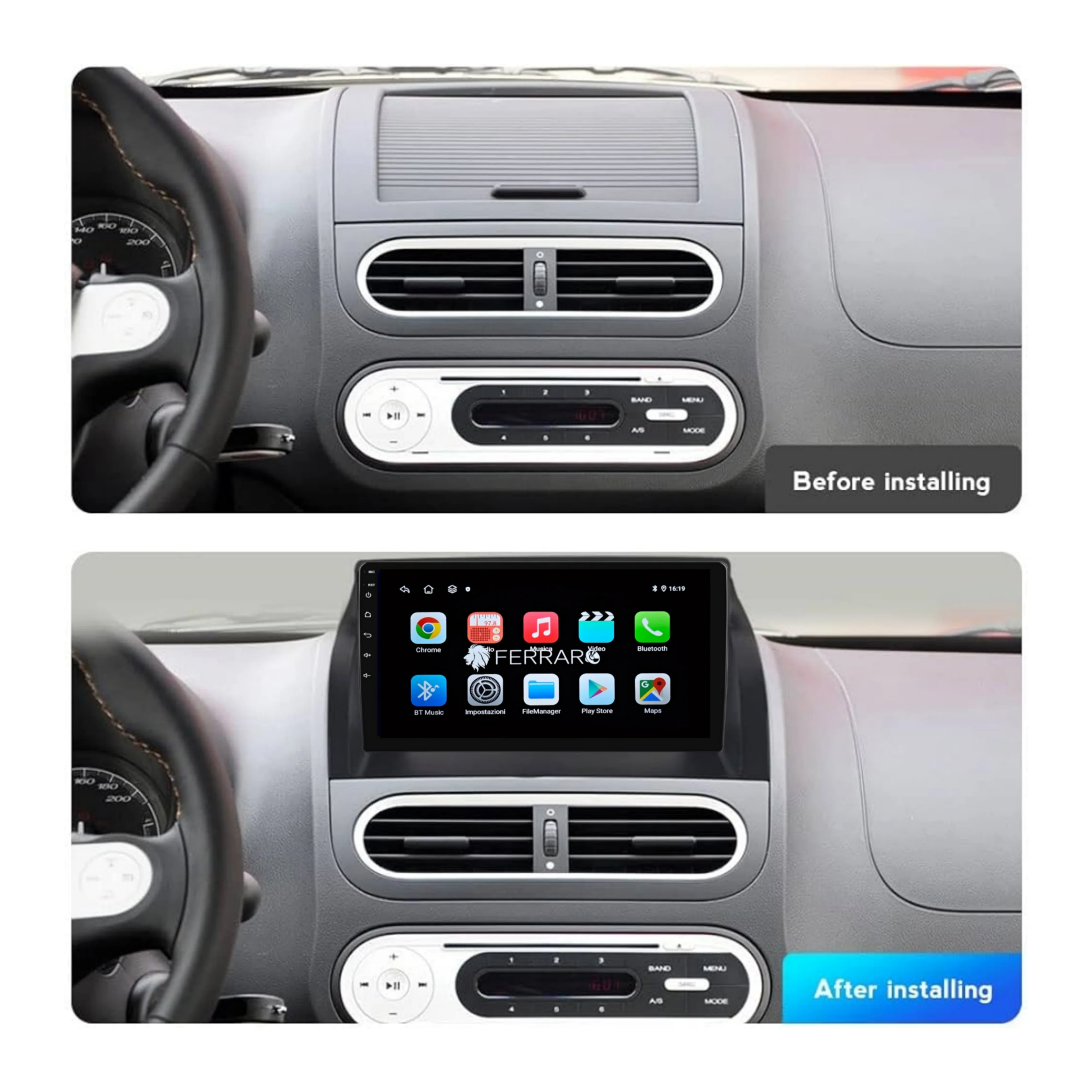 Autoradio per MG3 9" | 2011-2018 | Android | Bluetooth | CarPlay | Android Auto | 2GB/4GB/6GB/8GB Ram - Image 3