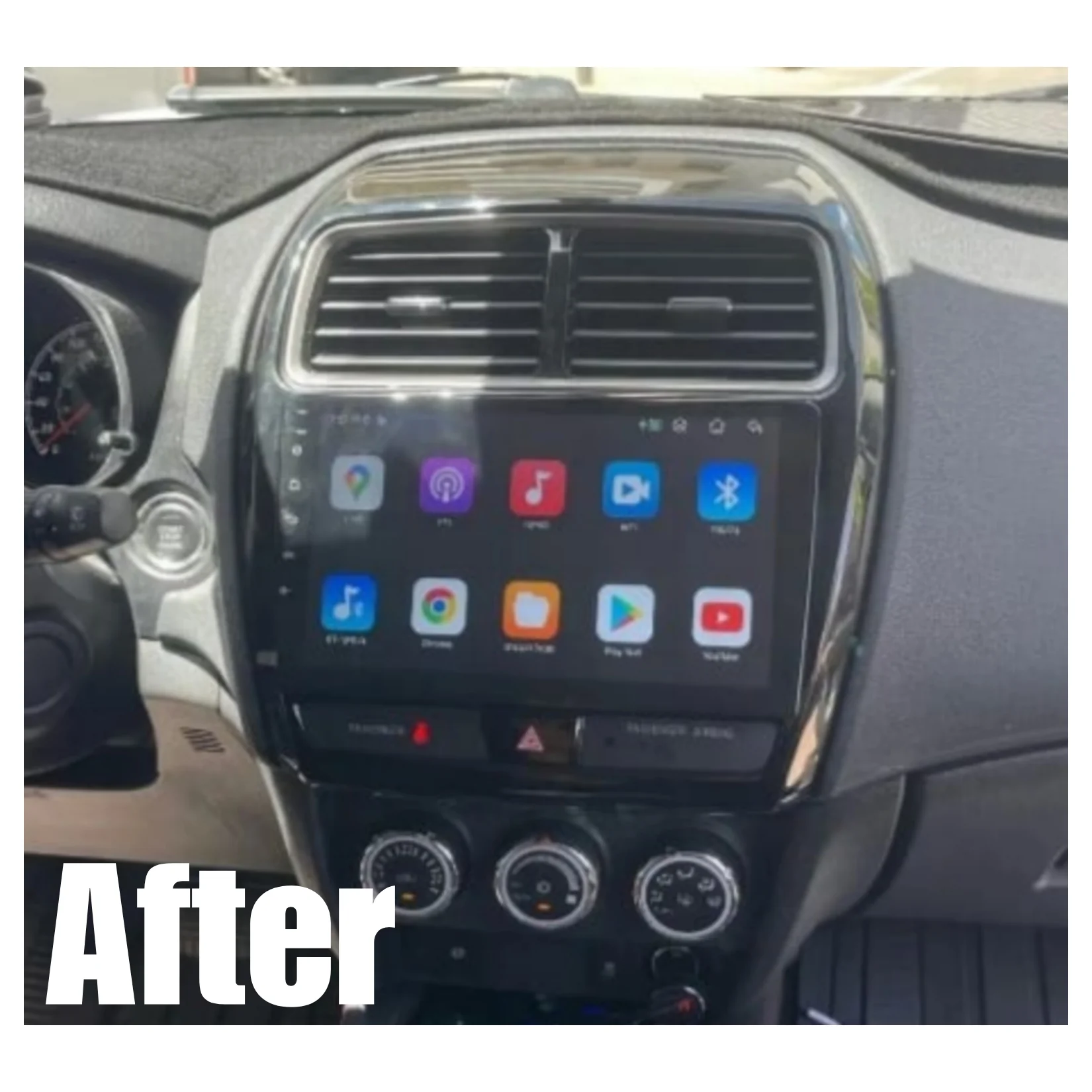 Autoradio per Mitsubishi ASX 9" 2K | 2016-2019 | Android | Bluetooth | CarPlay | Android Auto | 12/256GB Ram - Image 4