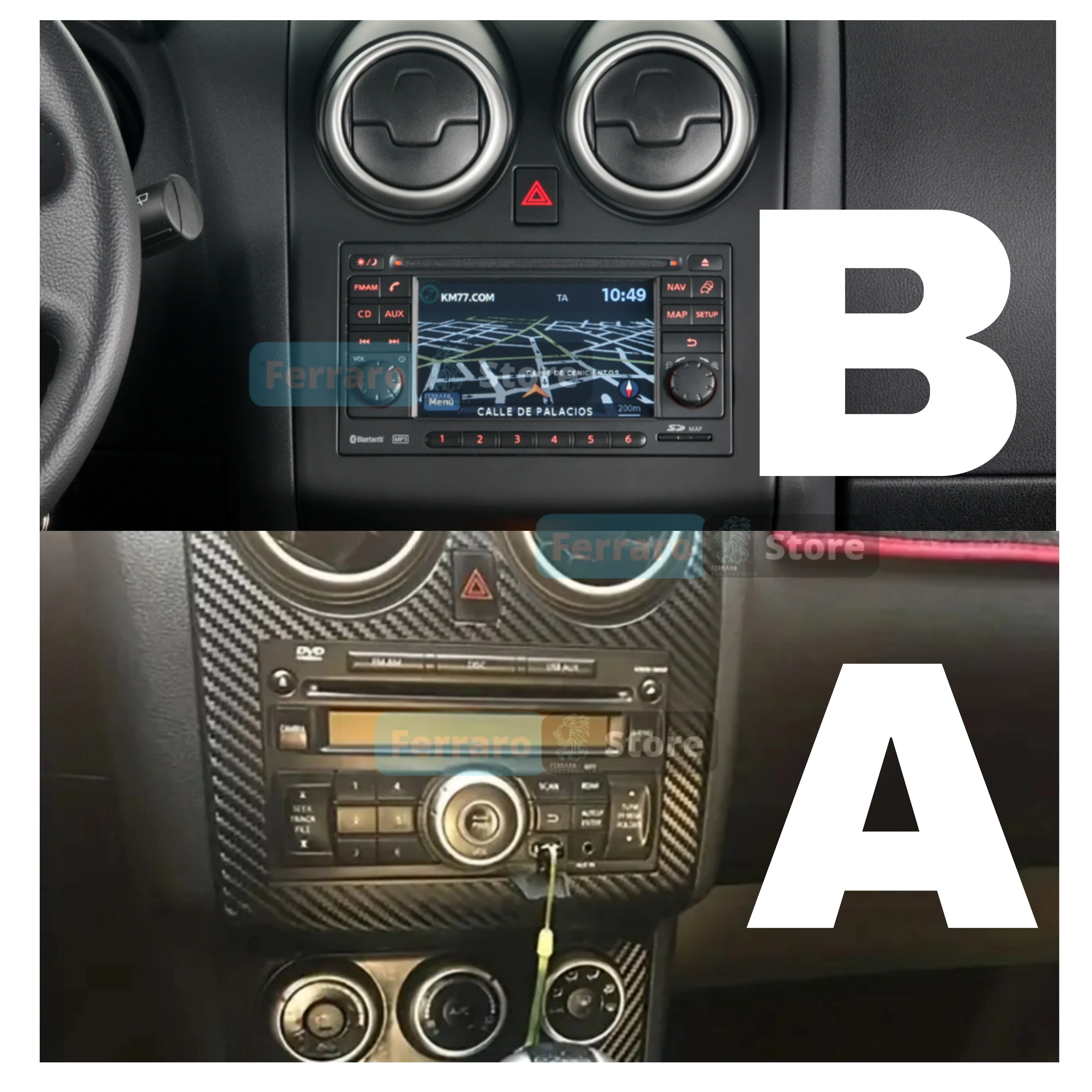 Autoradio per Nissan Qashqai J10 11.8" 2K | 2007-2014 | Android | Bluetooth | CarPlay | Android Auto | 4/64GB Ram - Image 2