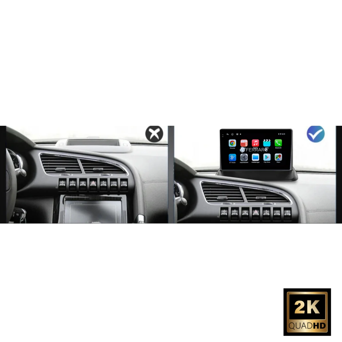 Autoradio per Peugeot 3008 | 5008 9" 2K | 2009-2016 | Android | Bluetooth | CarPlay | Android Auto | 12/256GB Ram - Image 3
