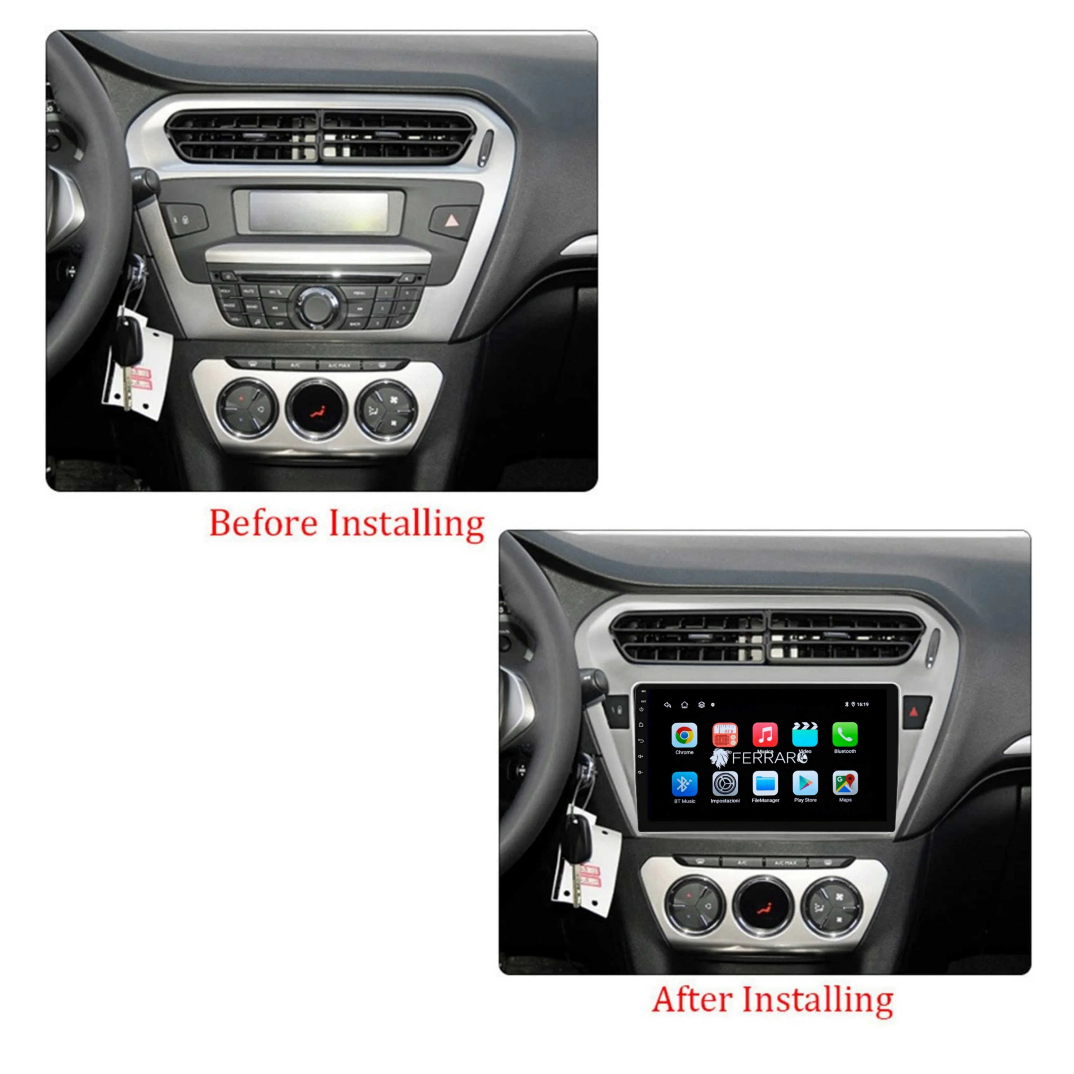 Autoradio per Peugeot 301 | Citroen C-elysee 9" | 2012-2016 | Android | Bluetooth | CarPlay | Android Auto | 2GB/4GB/6GB/8GB Ram - Image 5