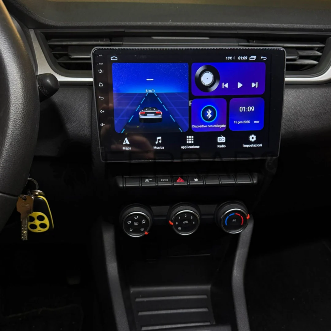 Autoradio per Renault Captur 9" 2K (2019-2024) Android, Bluetooth,  CarPlay, Android Auto, 12/256GB Ram - Image 4