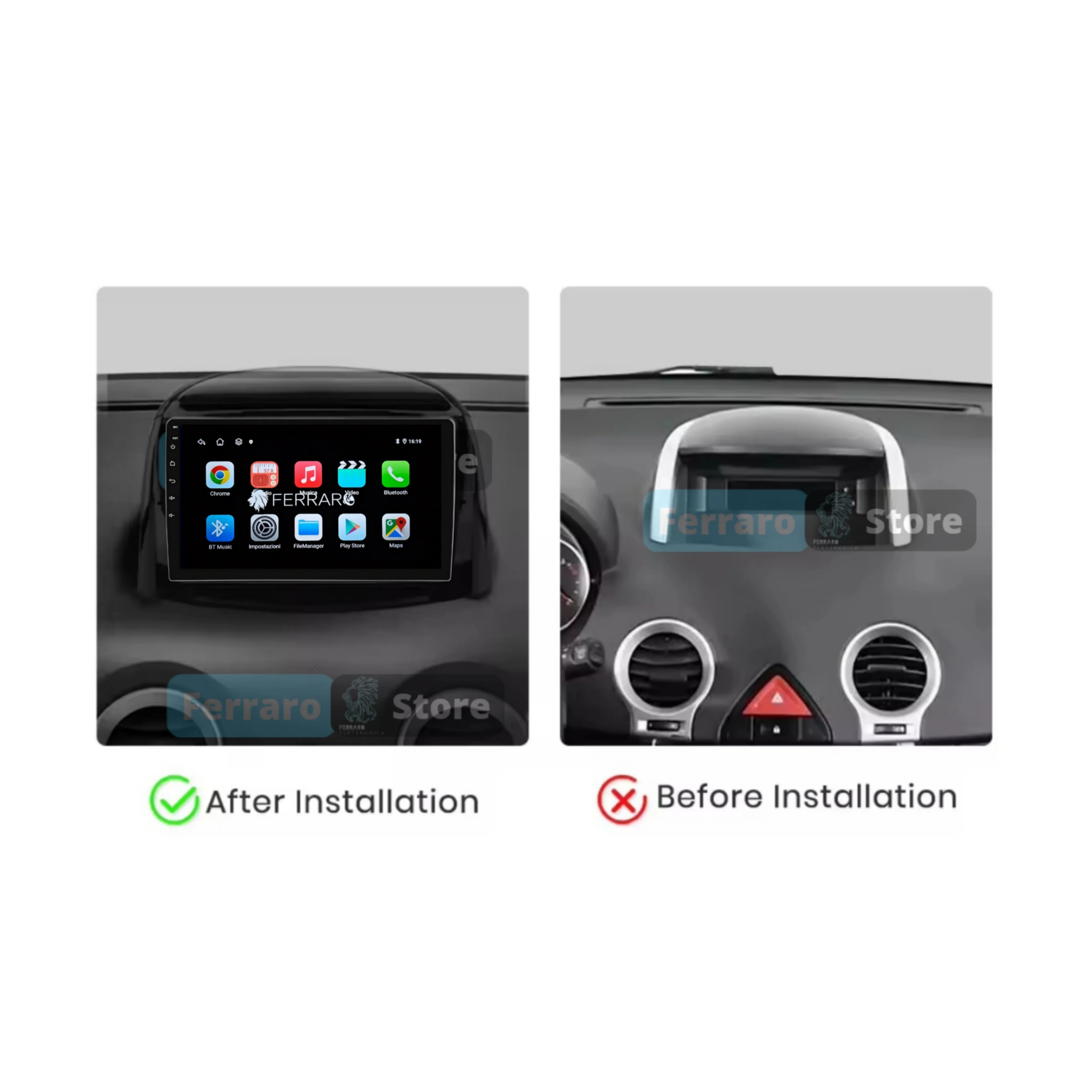 Autoradio per Renault Koleos 9" | 2008-2016 | Android | Bluetooth | CarPlay | Android Auto | 2GB/4GB/6GB/8GB Ram - Image 2