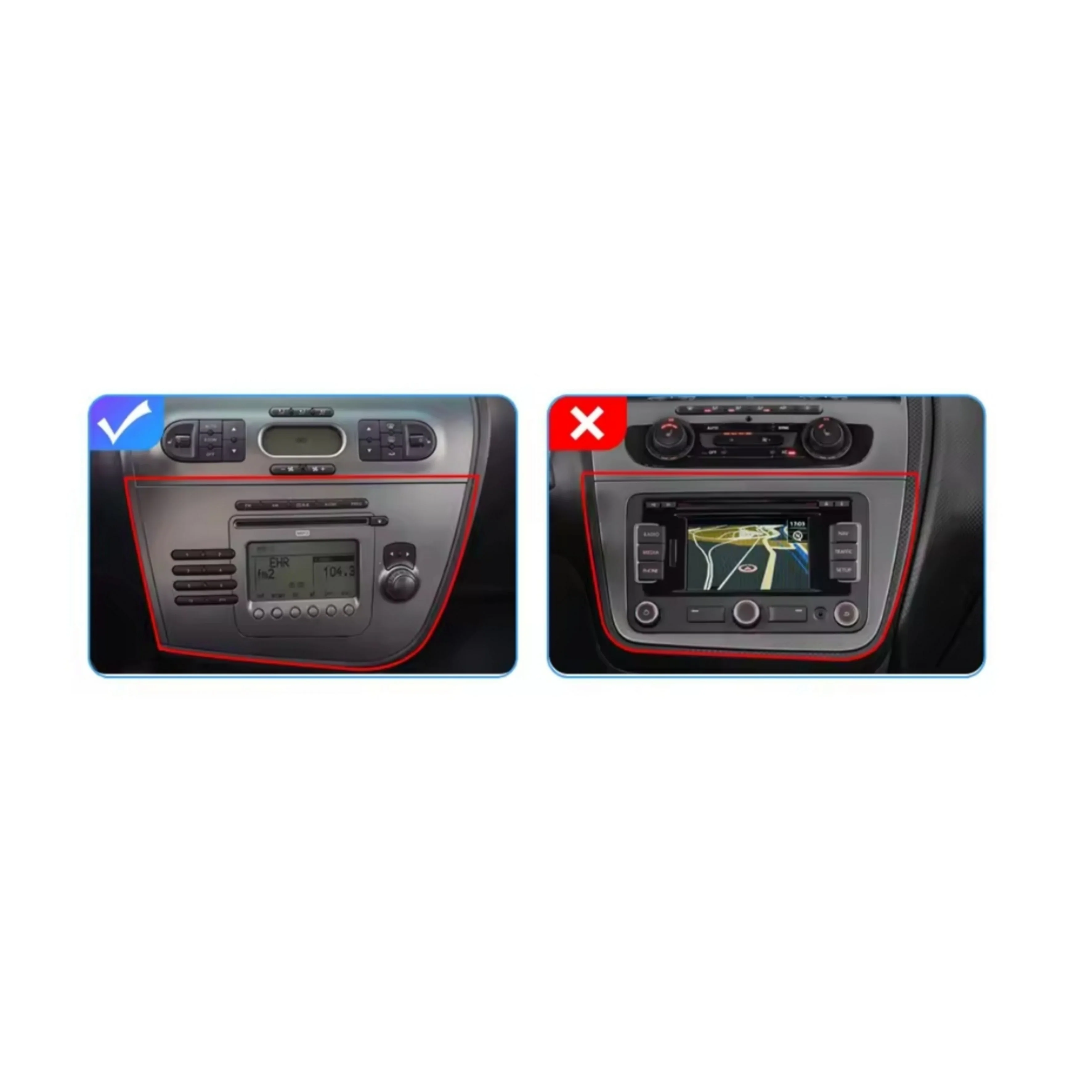 Autoradio per Seat Leon MK2 9" 2K | 2005-2012 | Android | Bluetooth | CarPlay | Android Auto | 12/256GB Ram - Image 4