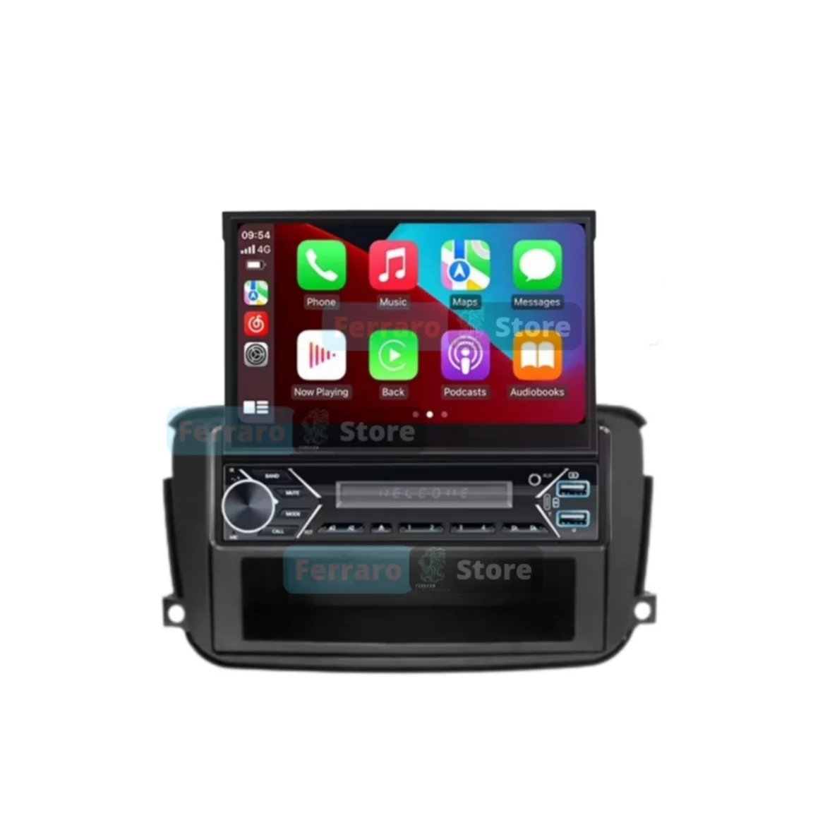 Autoradio per Smart 451 7" (2002-2015) Bluetoot, Motorizzato, Android, CarPlay, Android Auto, 2/32GB