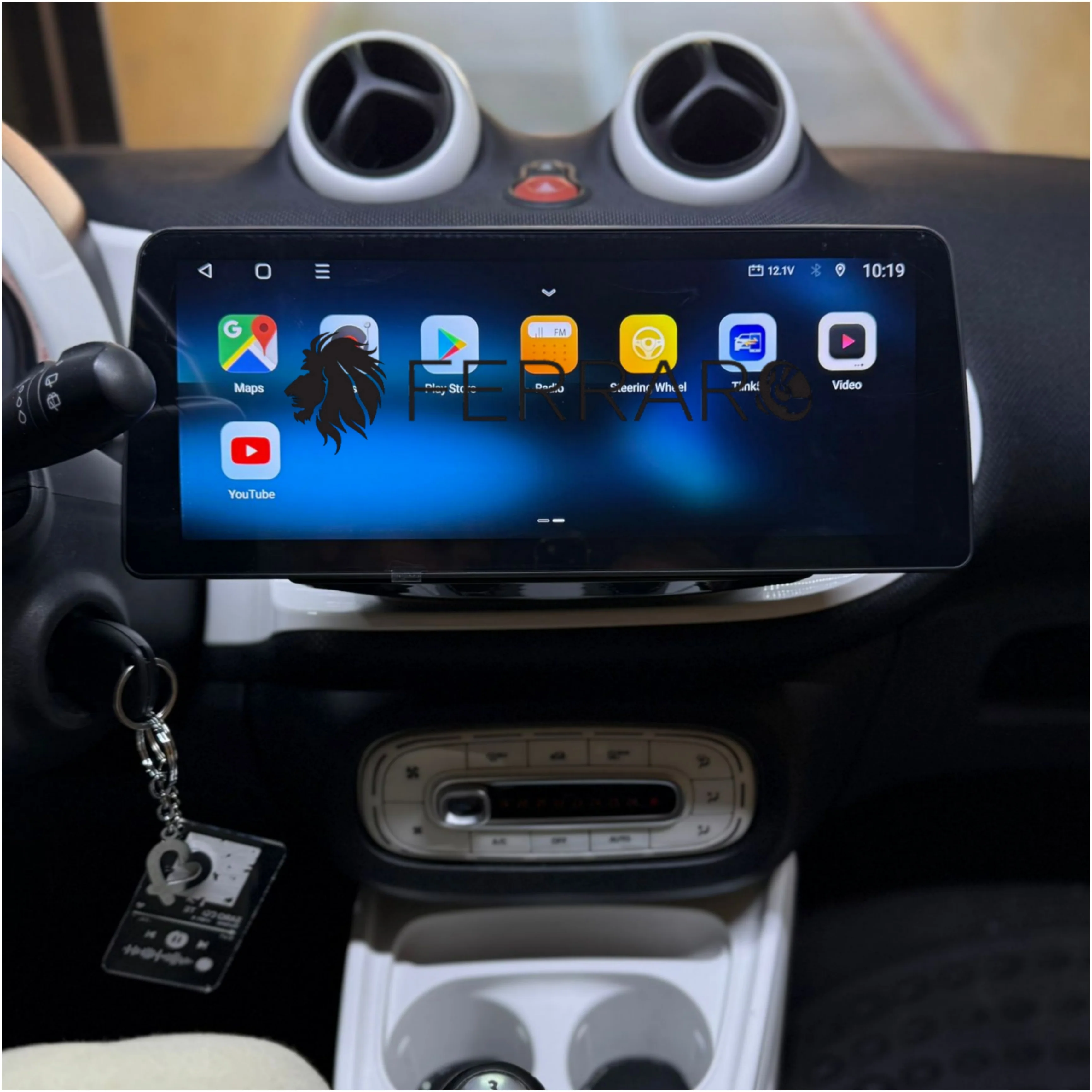 Autoradio per Smart 453 12.3" | 2014-2020 | Android | Bluetooth | CarPlay | Android Auto | 4/64GB Ram - Image 4