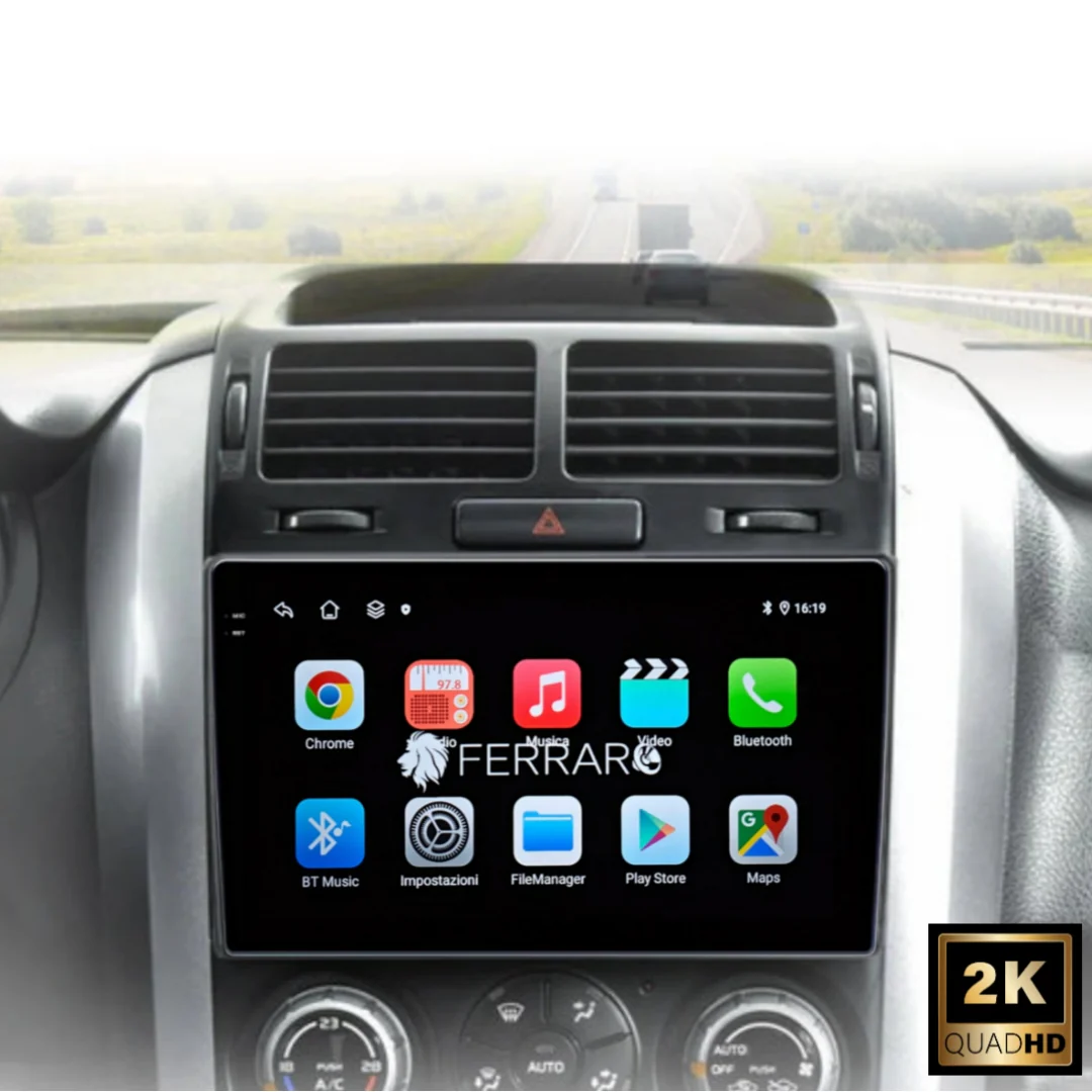 Autoradio per Suzuki Gran Vitara 9" 2K | 2005-2015 | Android | Bluetooth | CarPlay | Android Auto | 12/256GB Ram - Image 3