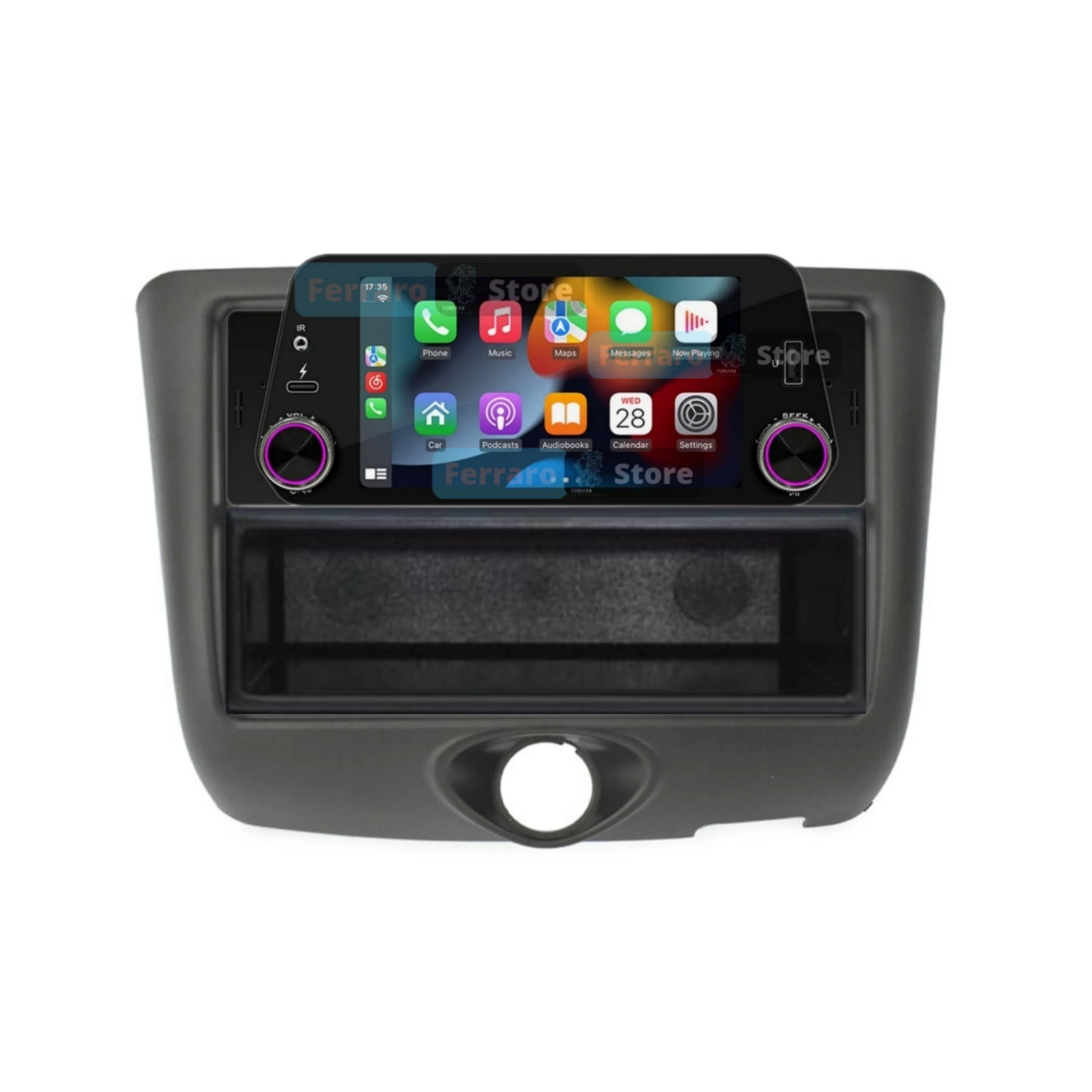 Autoradio per Toyota Yaris 5" | 1999-2005 | Bluetooth | Radio | USB | Navigatore | CarPlay e Android Auto Cablato