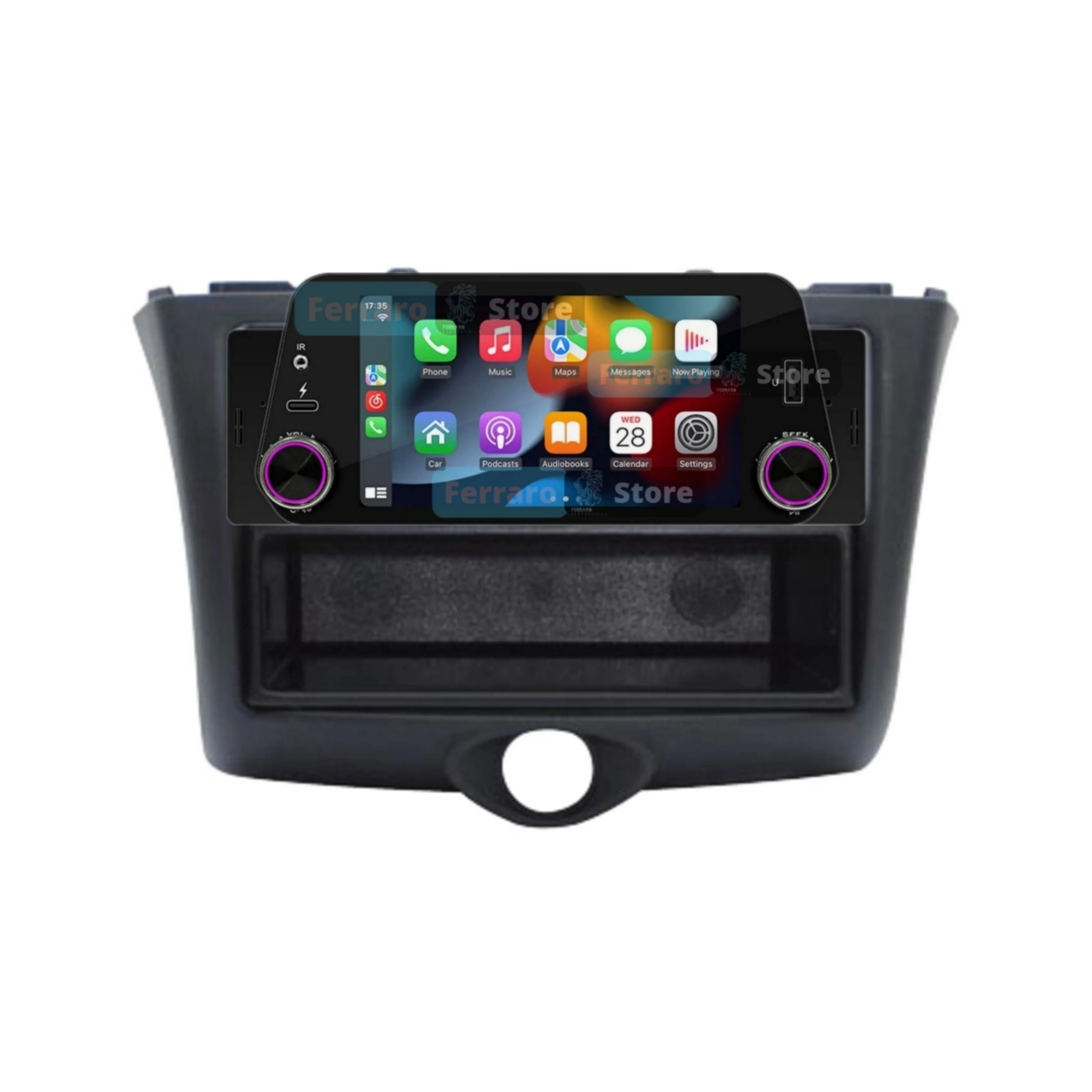 Autoradio per Toyota Yaris 5" | 1999-2005 | Bluetooth | Radio | USB | Navigatore | CarPlay e Android Auto Cablato - Image 2