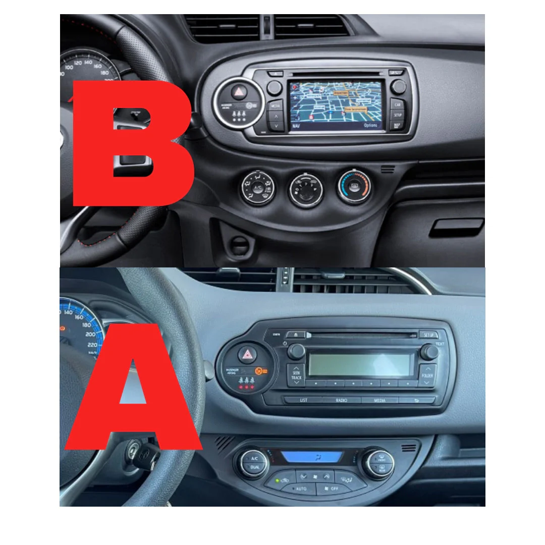 Autoradio per Toyota Yaris 9" | 2011-2019 | Android | Bluetooth | CarPlay | Android Auto | 2GB/4GB/6GB/8GB Ram - Image 2