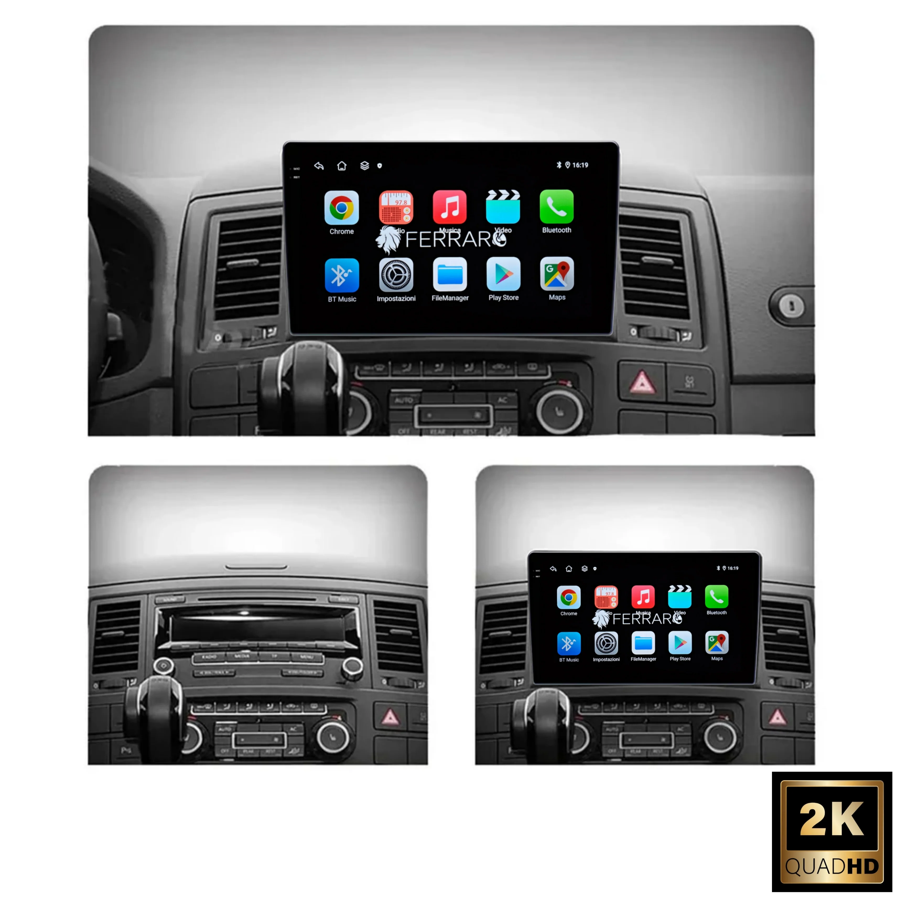 Autoradio per Volkswagen Multivan T5 9" 2K | 2003-2015 | Android | Bluetooth | CarPlay | Android Auto | 12/256GB Ram - Image 4