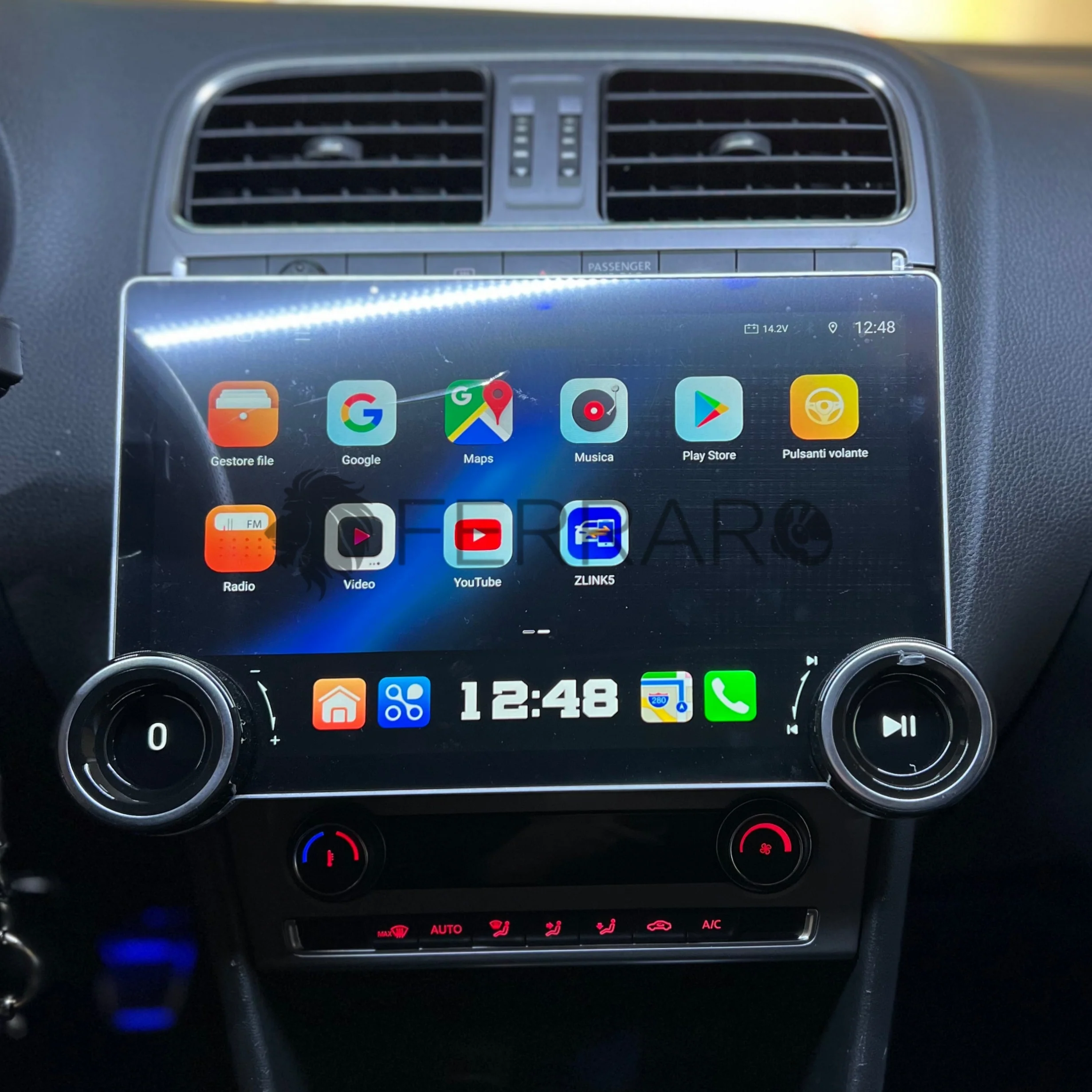 Autoradio per Volkswagen Polo 5 11.8" 2K | 2008-2020 | Android | Bluetooth | CarPlay | Android Auto | 4/64GB Ram - Image 4