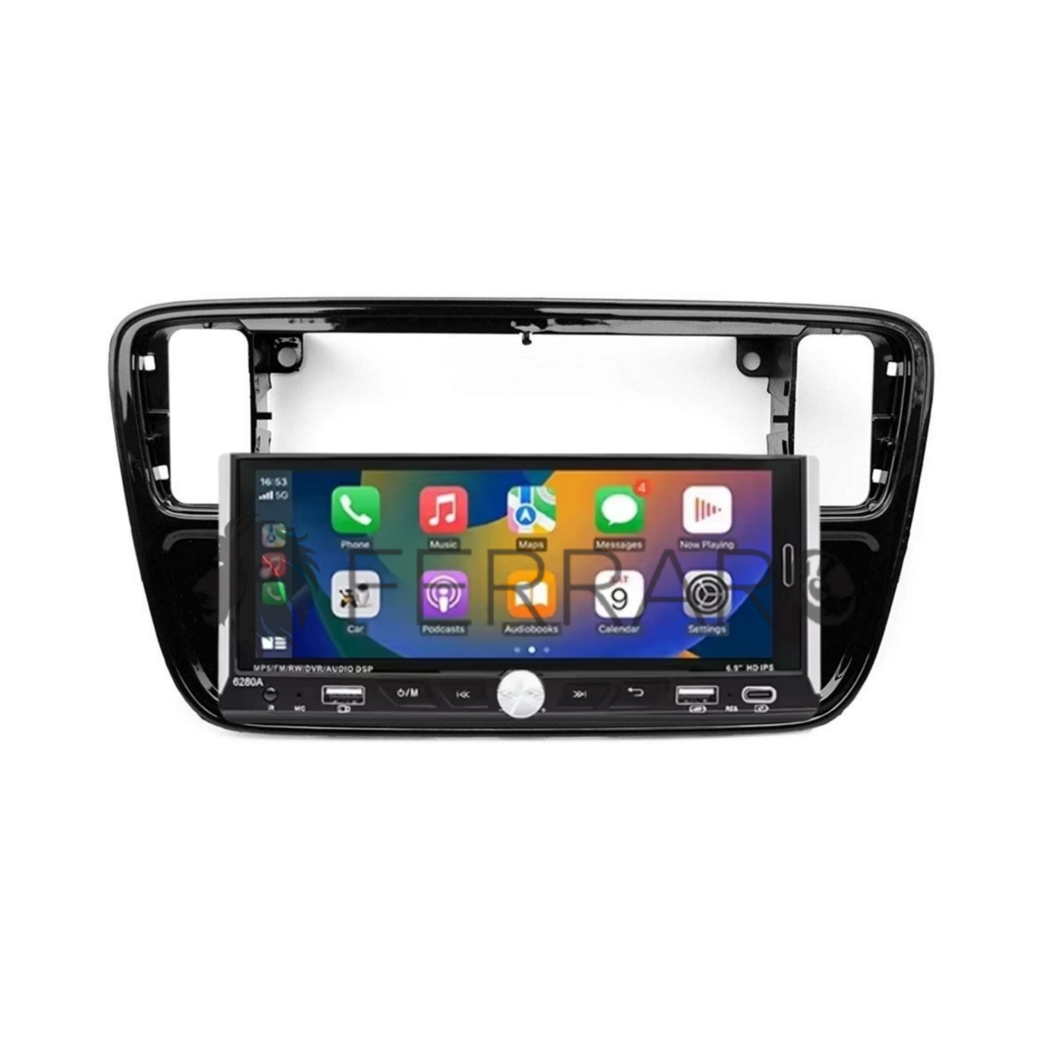 Autoradio per Volkswagen UP 6.9" | 2016-2024 | Android | Bluetooth | CarPlay | Android Auto | 2/32GB Ram