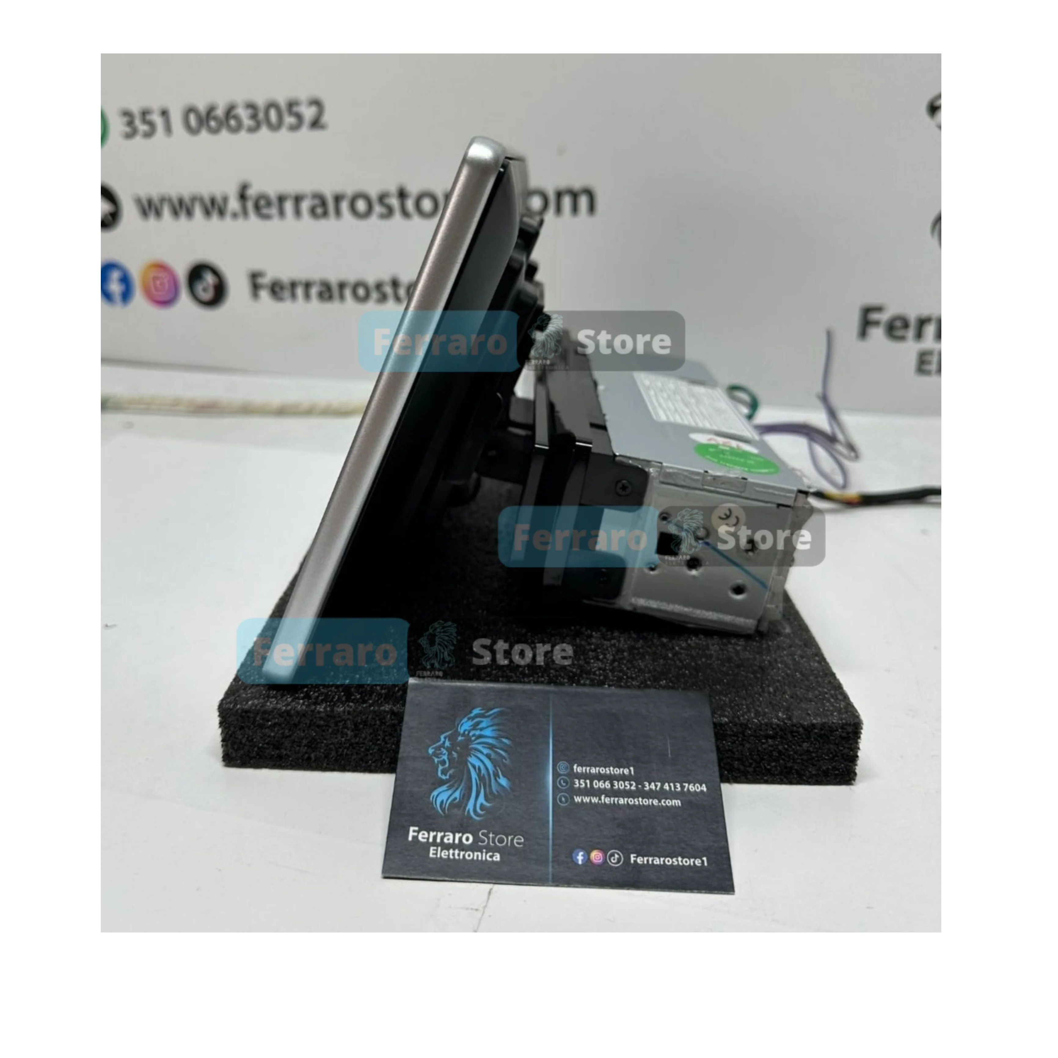 Autoradio Universale Estraibile | 1Din 10" Pollici | Bluetooth | Radio | Mirror Link Android e IOS | CarPlay & Android Auto - Image 4