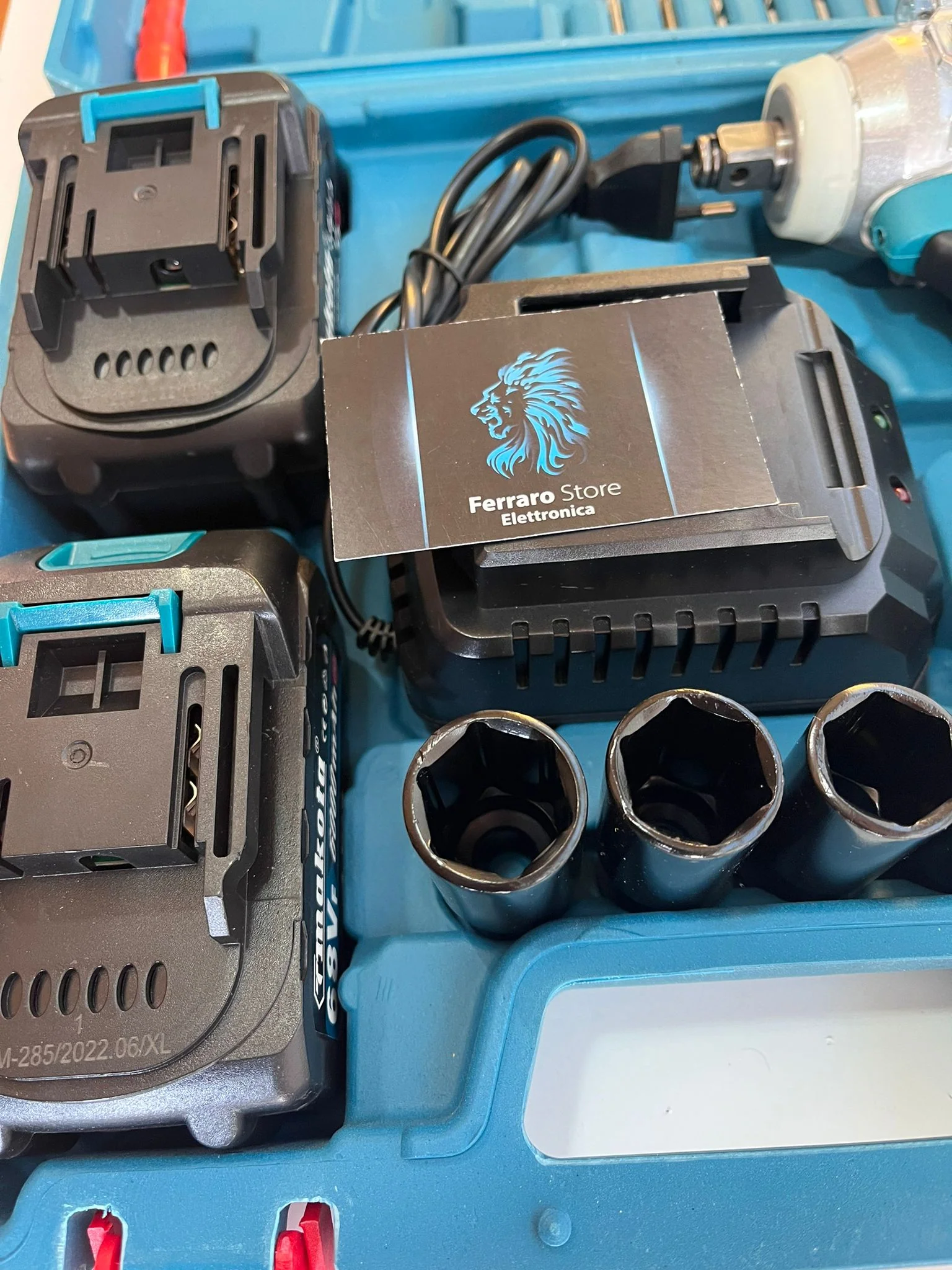 Trapano, Avvitatore a impulsi, Doppio Attacco a Batteria, Accessori, Valigetta - Image 11