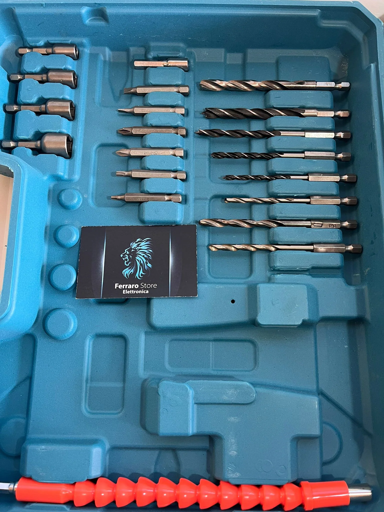 Trapano, Avvitatore a impulsi, Doppio Attacco a Batteria, Accessori, Valigetta - Image 5