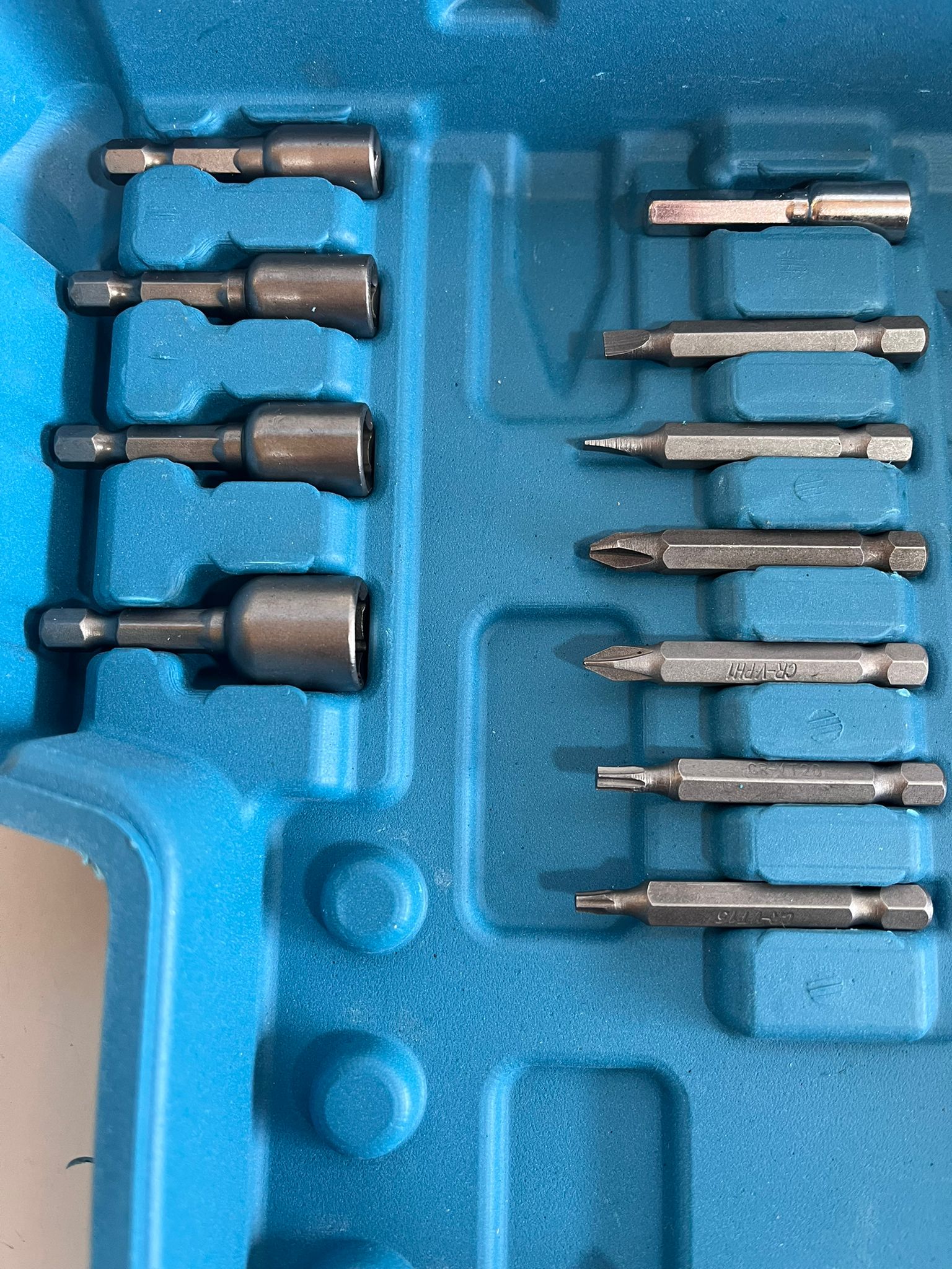Trapano, Avvitatore a impulsi, Doppio Attacco a Batteria, Accessori, Valigetta - Image 7
