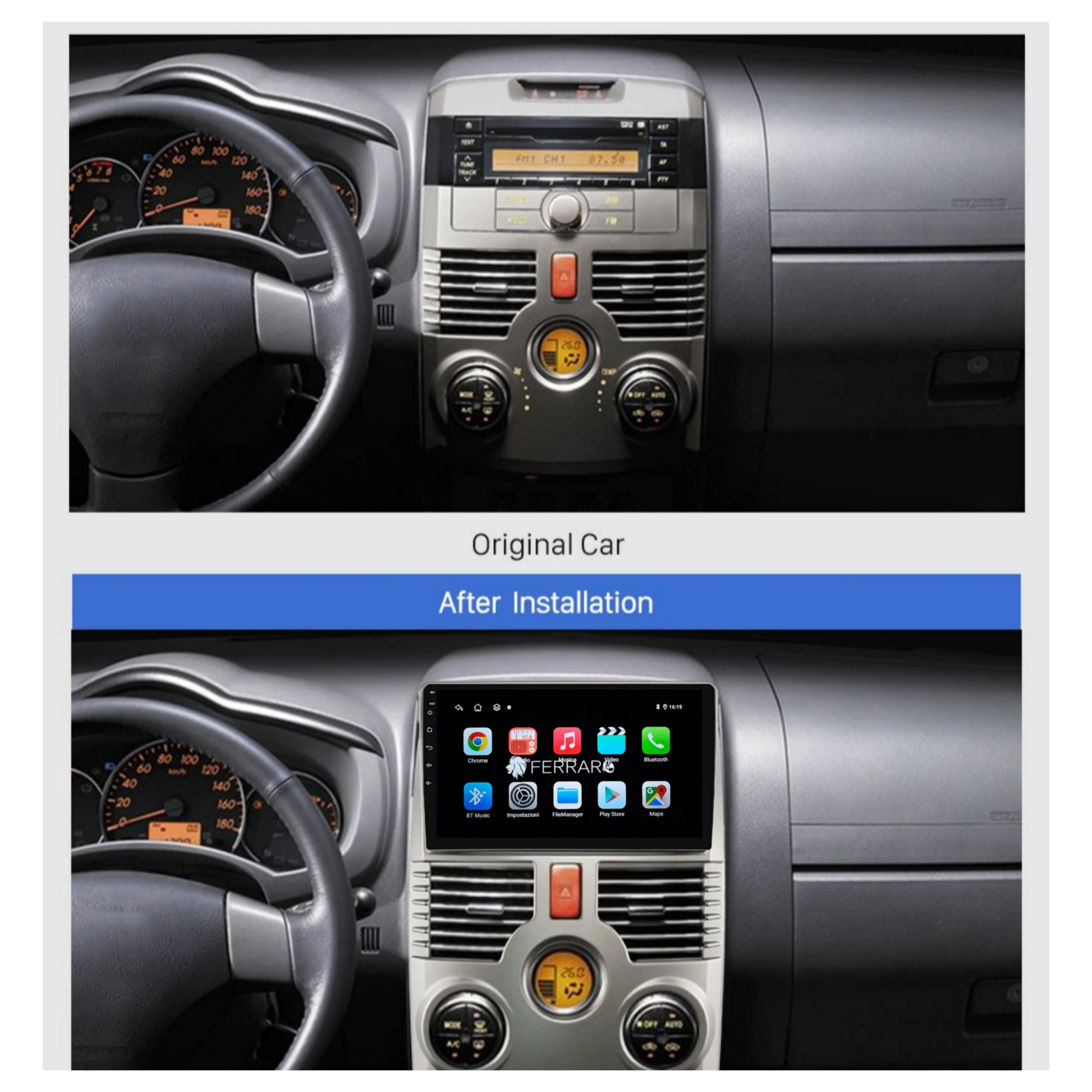 Autoradio per Toyota Rush | Daihatsu Terios 9" | 2006-2016 | Android | Bluetooth | CarPlay | Android Auto | 2GB/4GB/6GB/8GB Ram - Image 4