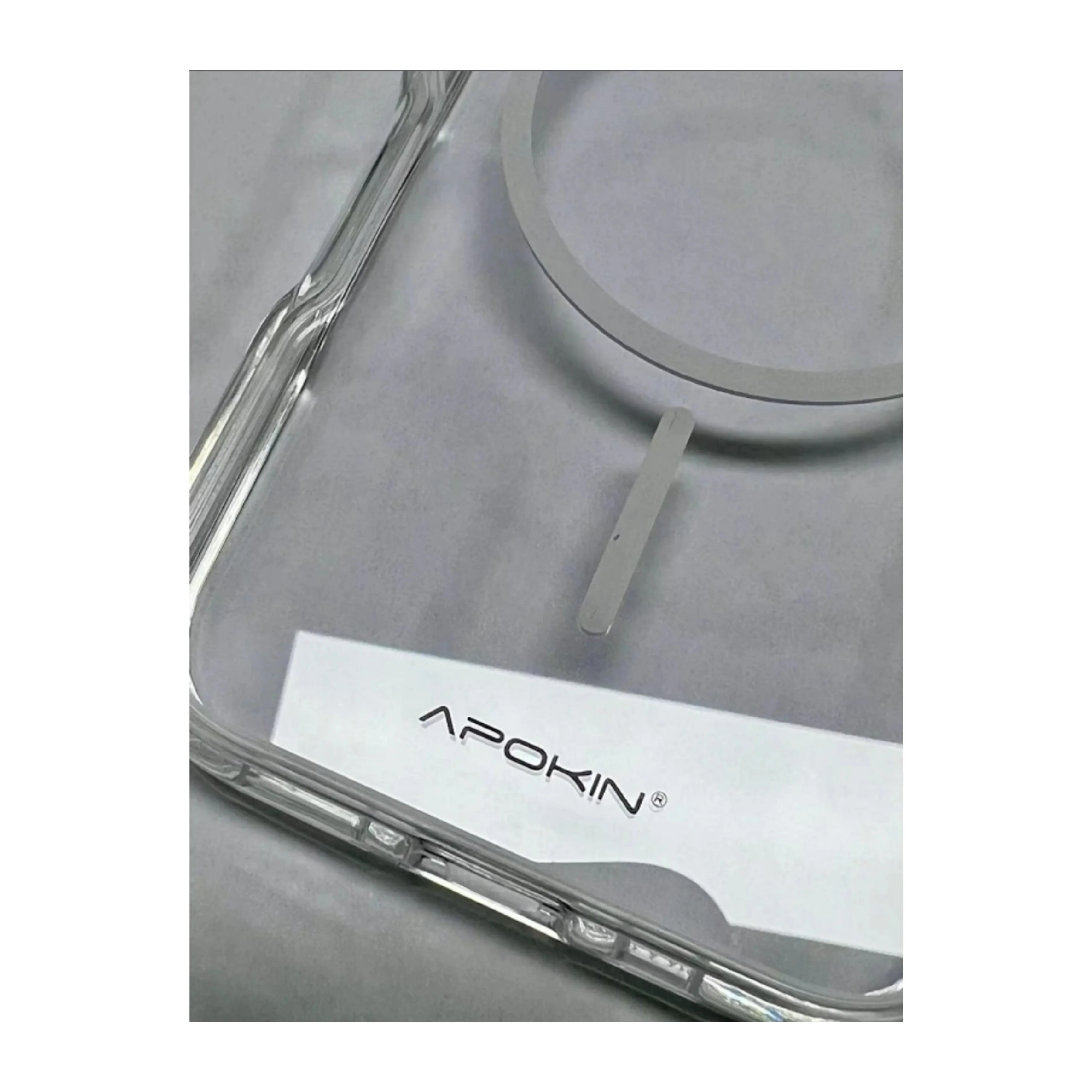 Cover Apokin Trasparente Slim MagSafe per iPhone 17 Air - Image 5