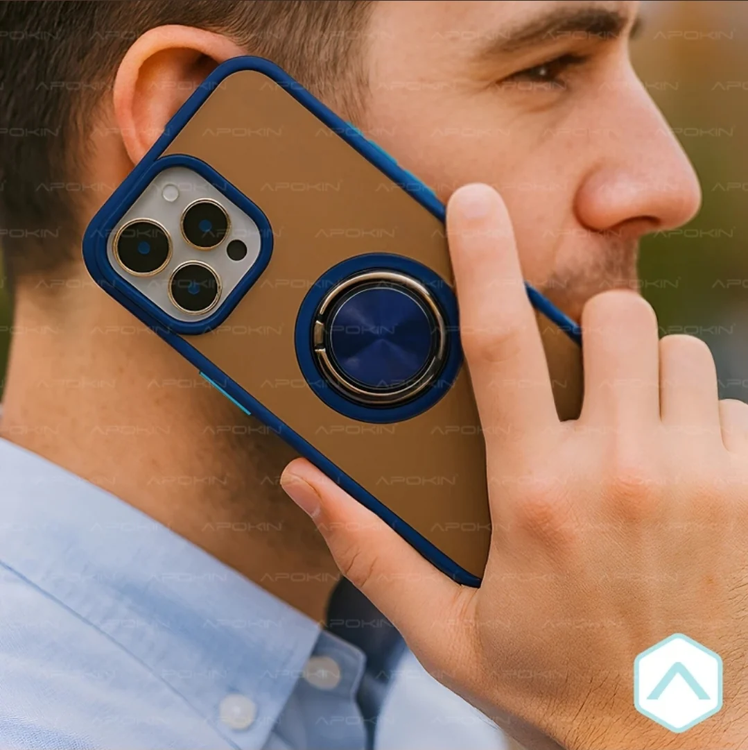 Custodia Gel Pixel 10 Iman con supporto Smoked - Image 3