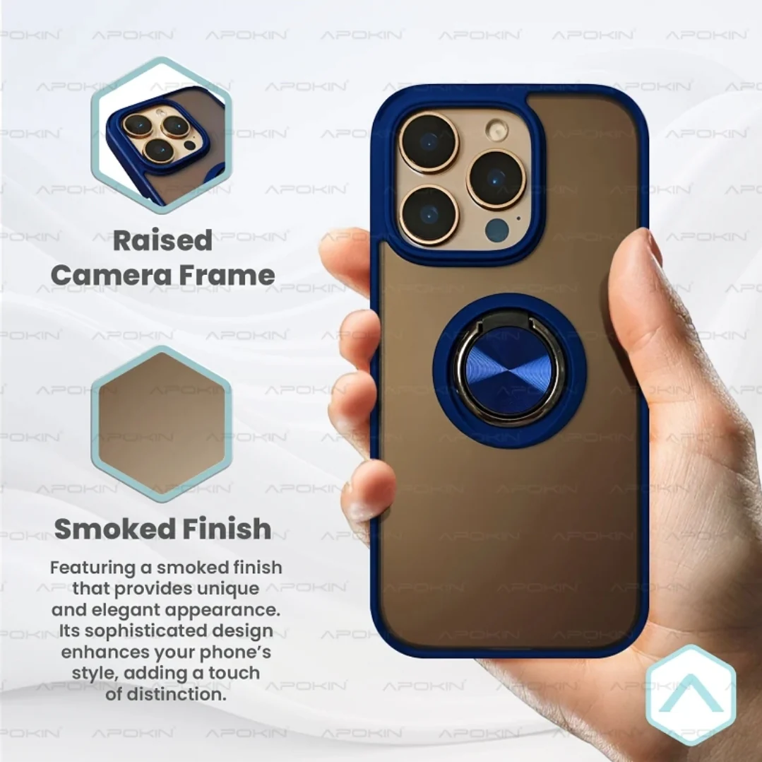Custodia Gel Pixel 10 Iman con supporto Smoked - Image 4