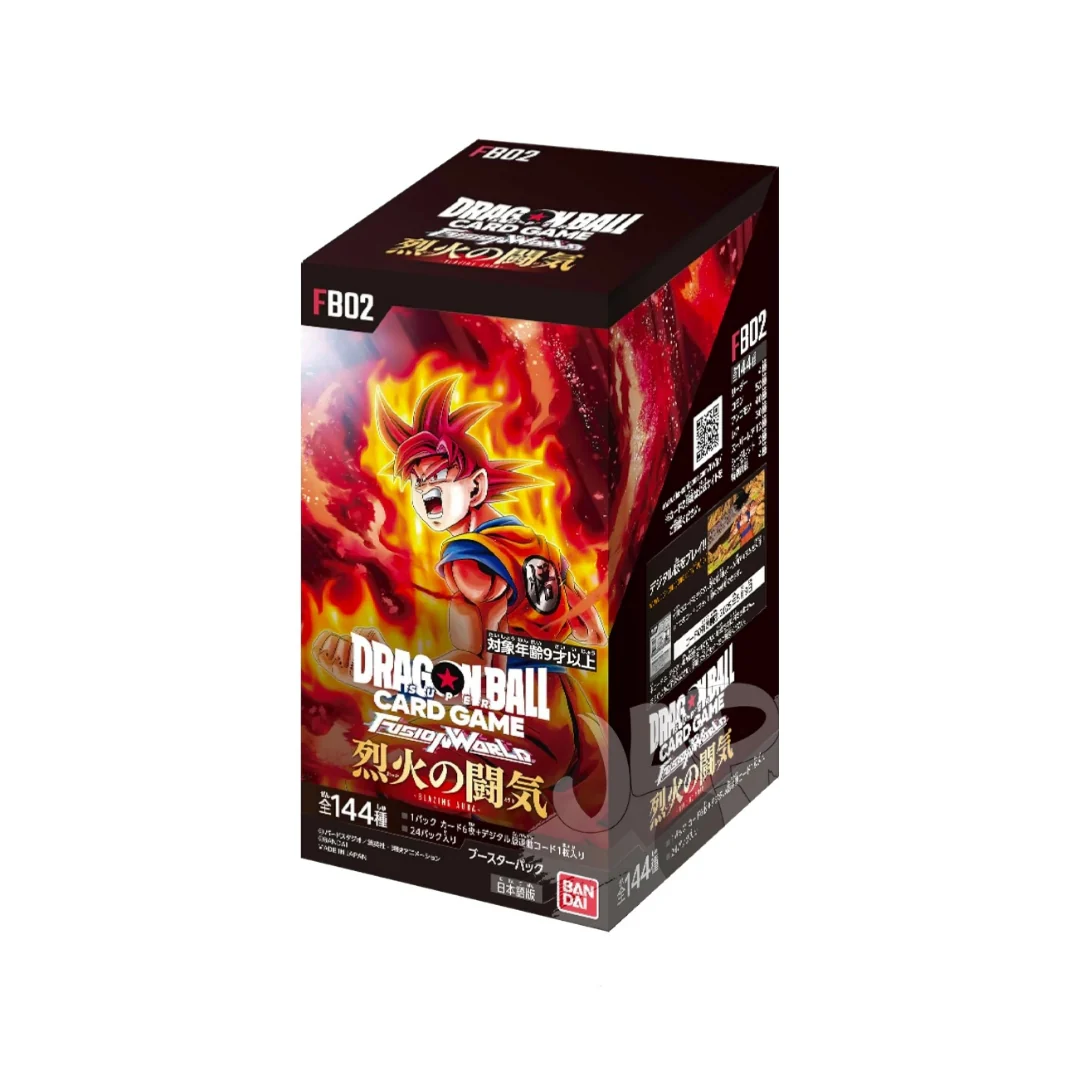 Dragon Ball Super Card Game Fusion World Blazing Aura FB02 Display – 24 Buste (JP)