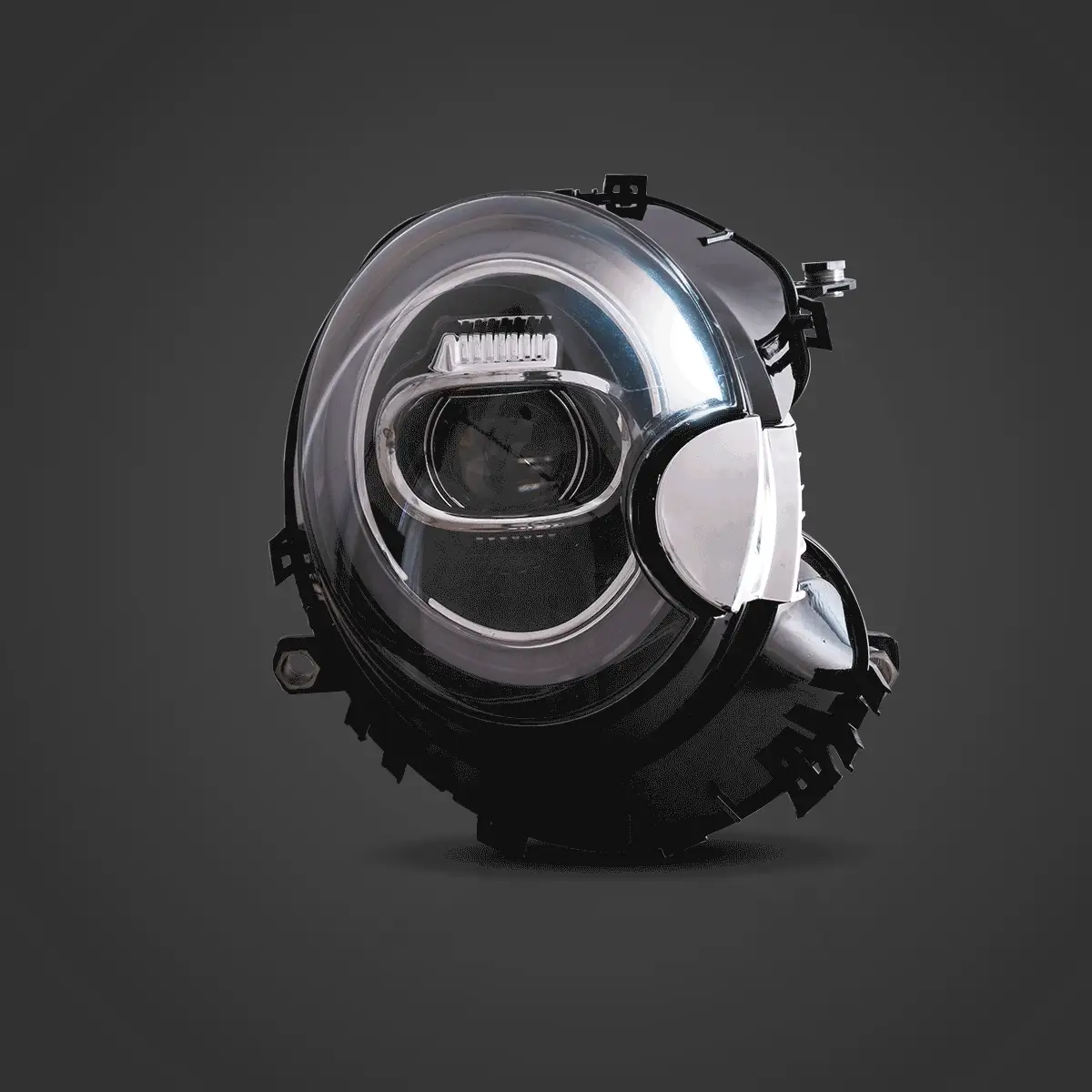 Fanali Anteriore Completo per BMW Mini Cooper S R55, R56, R57, R58, R59 (2007-2014) a LED - Image 2