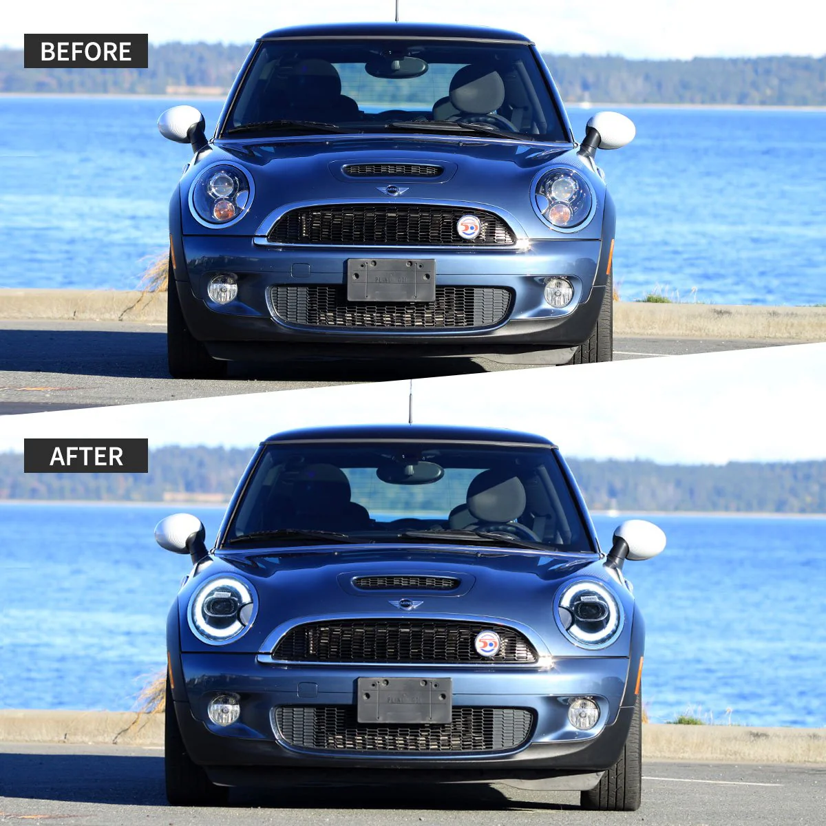 Fanali Anteriore Completo per BMW Mini Cooper S R55, R56, R57, R58, R59 (2007-2014) a LED - Image 4