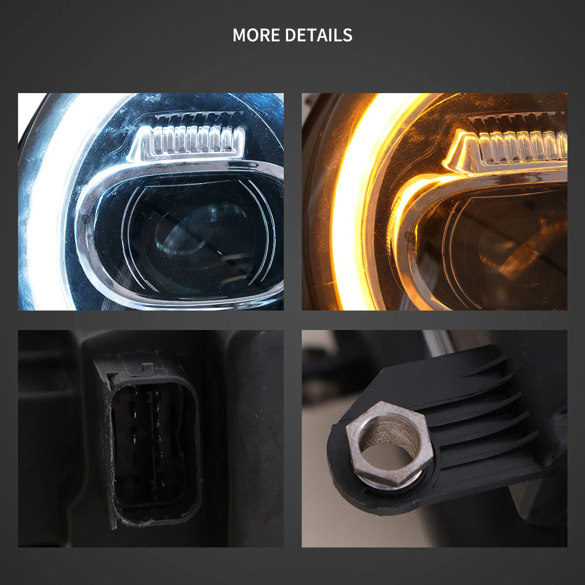 Fanali Anteriore Completo per BMW Mini Cooper S R55, R56, R57, R58, R59 (2007-2014) a LED - Image 6