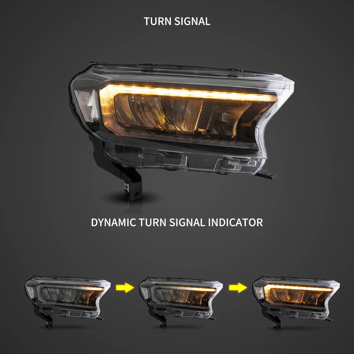 Fanali Anteriore Completo per Ford Ranger 3ª Serie (2015-2021) a LED - Image 3