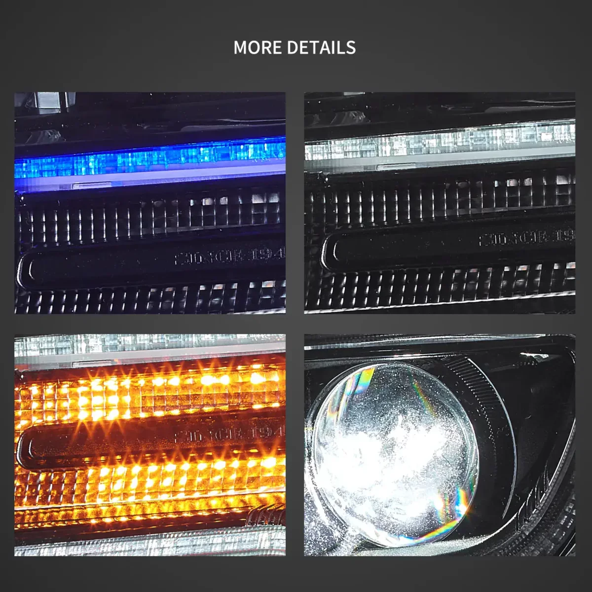 Fanali Anteriore Completo per Jeep Grand Cherokee WK2 (2010-2013) a LED - Image 5