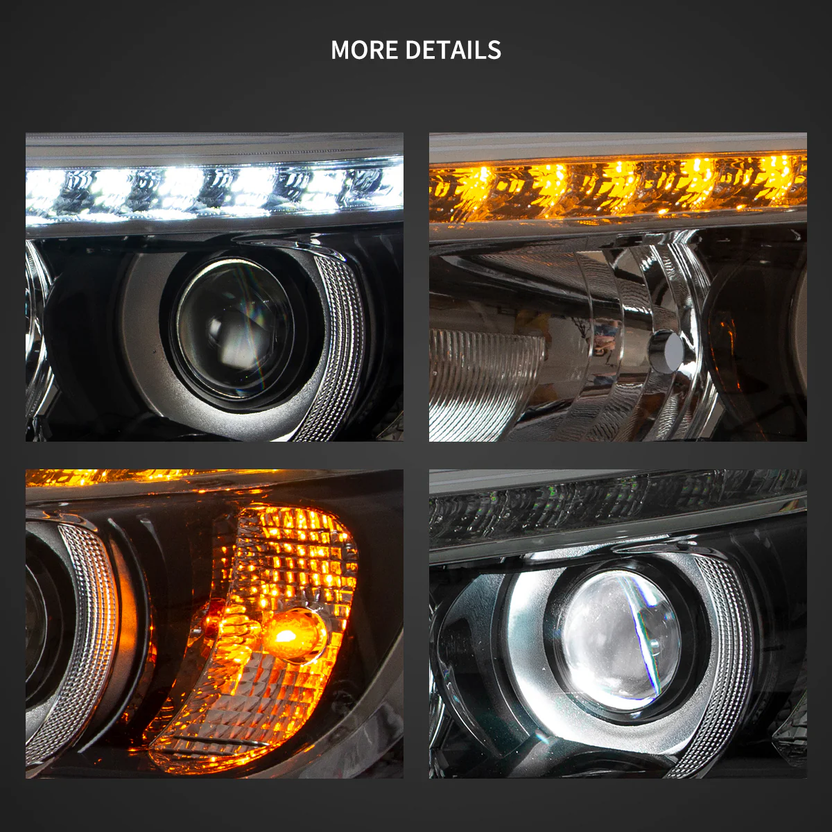 Fanali Anteriore Completo per Toyota Hilux SR5 (2015-2020) a LED - Image 4