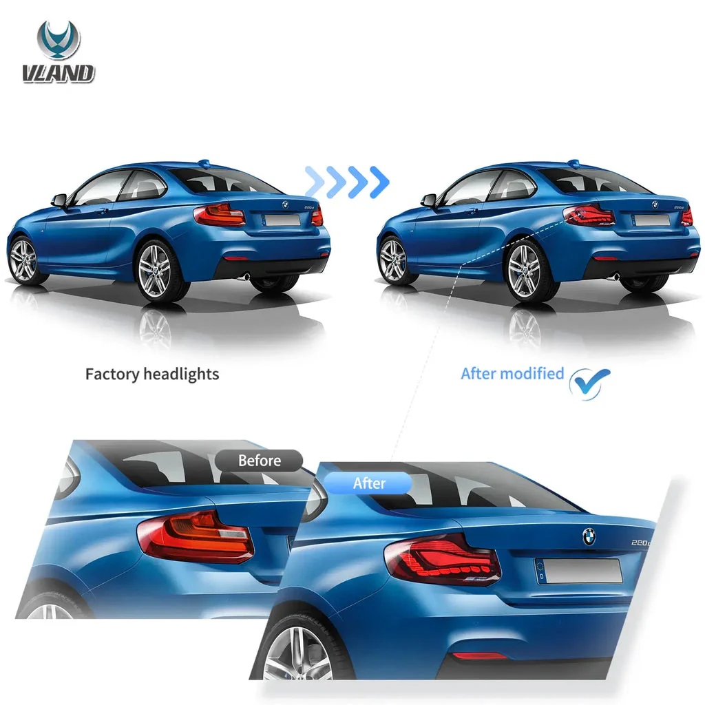 Fanali Posteriore Completo per BMW Serie 2 F22, F23, M2, F87 (2012-2020) a LED - Image 7