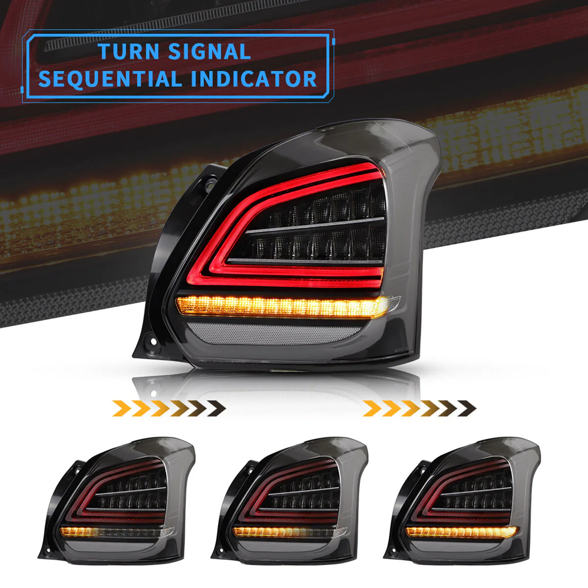Fanali Posteriore Completo per Suzuki Swift (2017-2022) a LED - Image 3